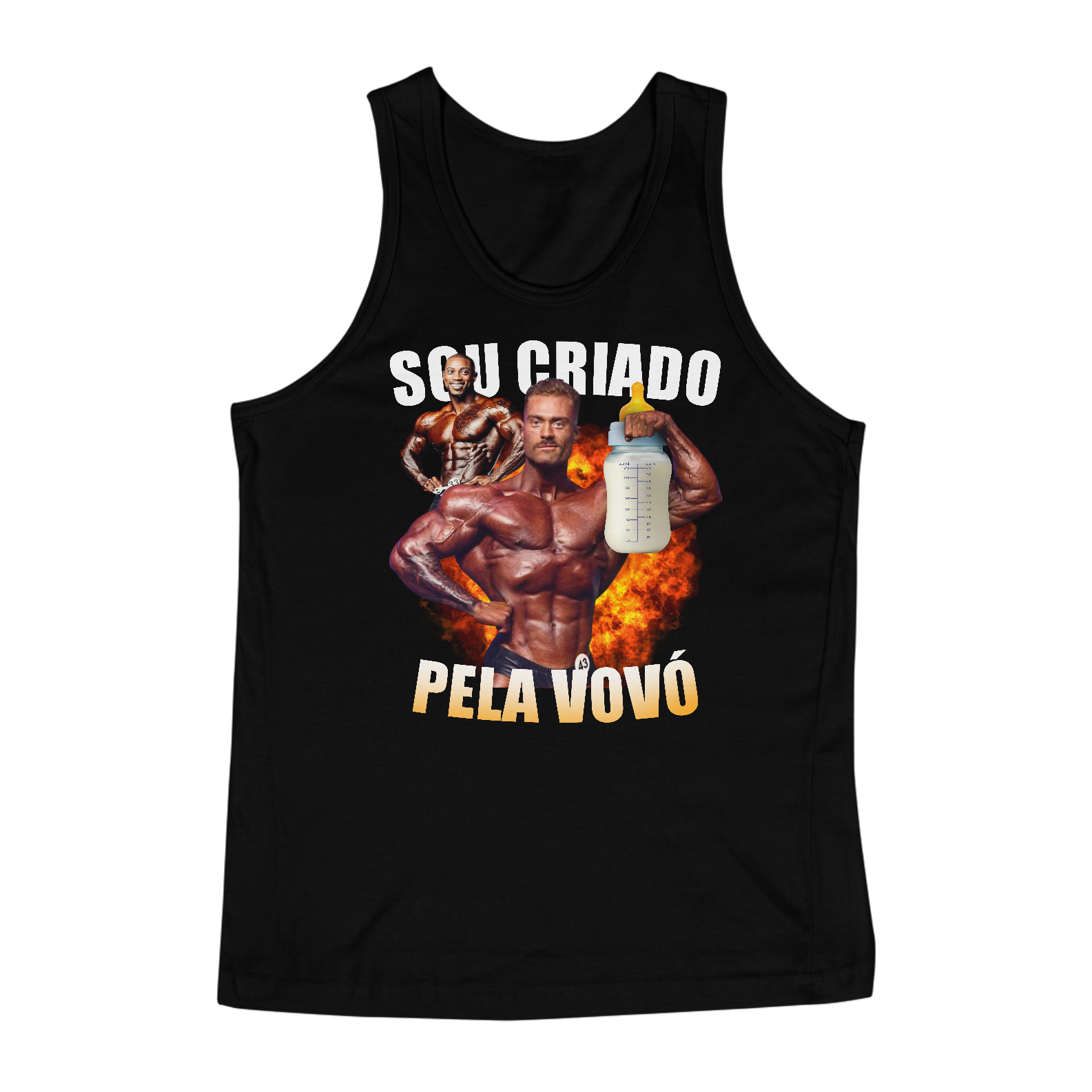 Regata Sou Criado Pela Vovó