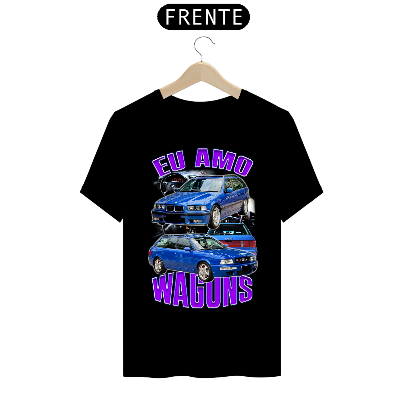 Camisa Eu Amo Wagons