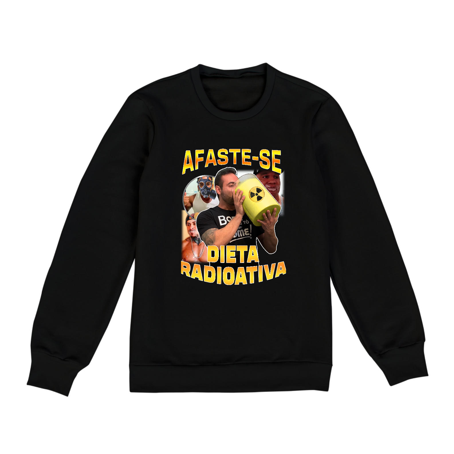 Moletom Afaste-se Dieta Radioativa