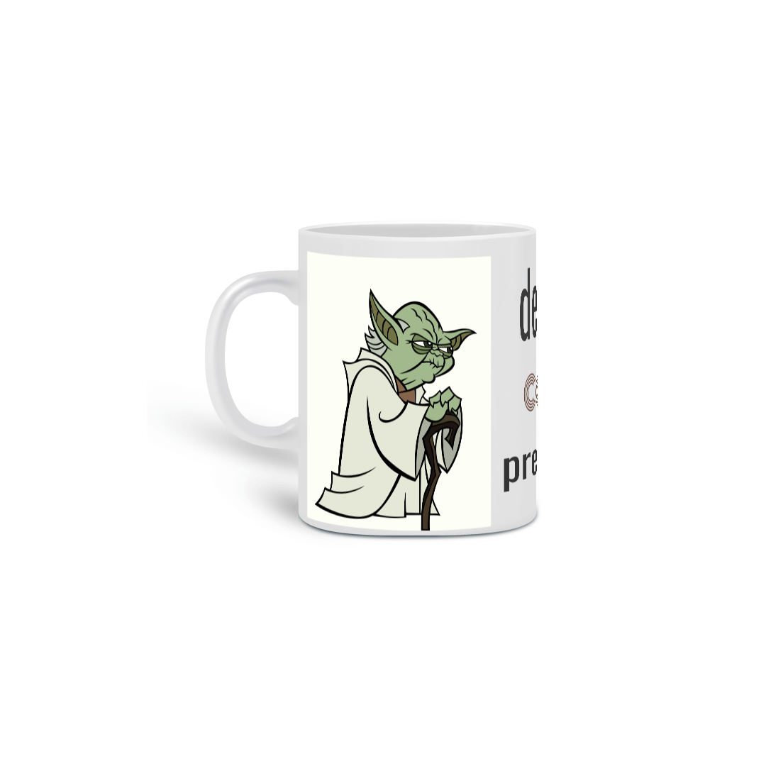 caneca yoda