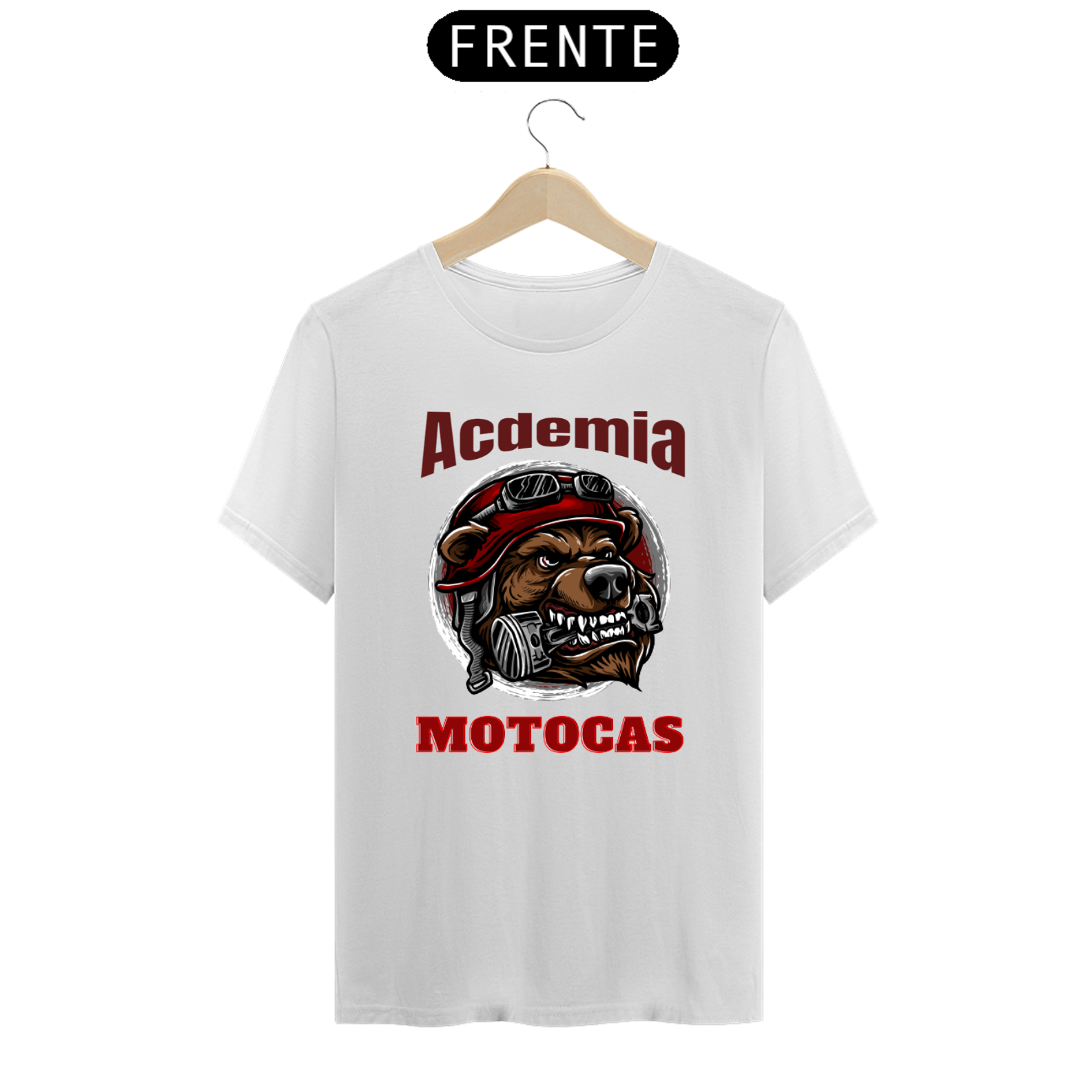 T-Shirt Academia e Motocas