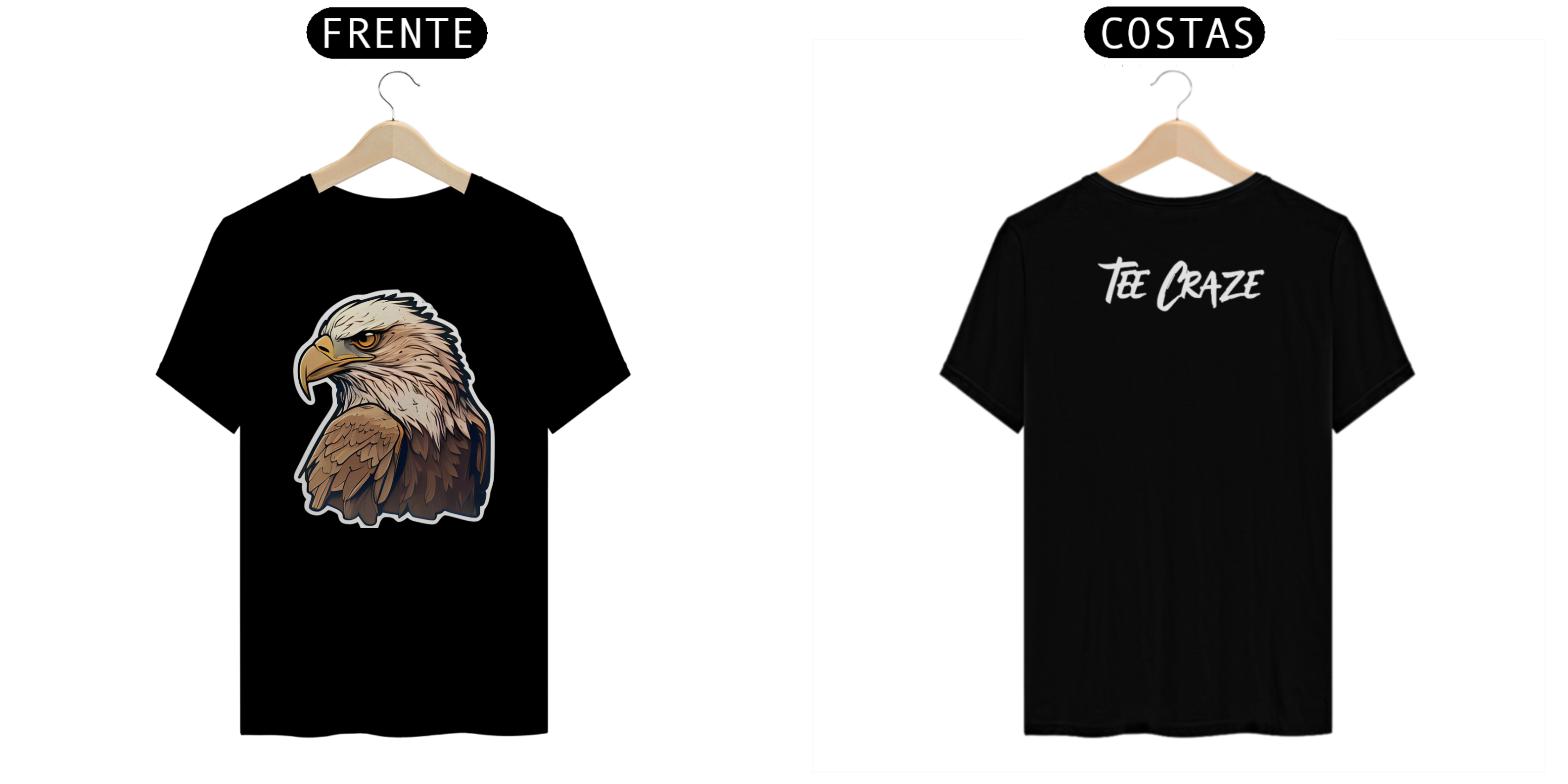 Camiseta - Águia confiante