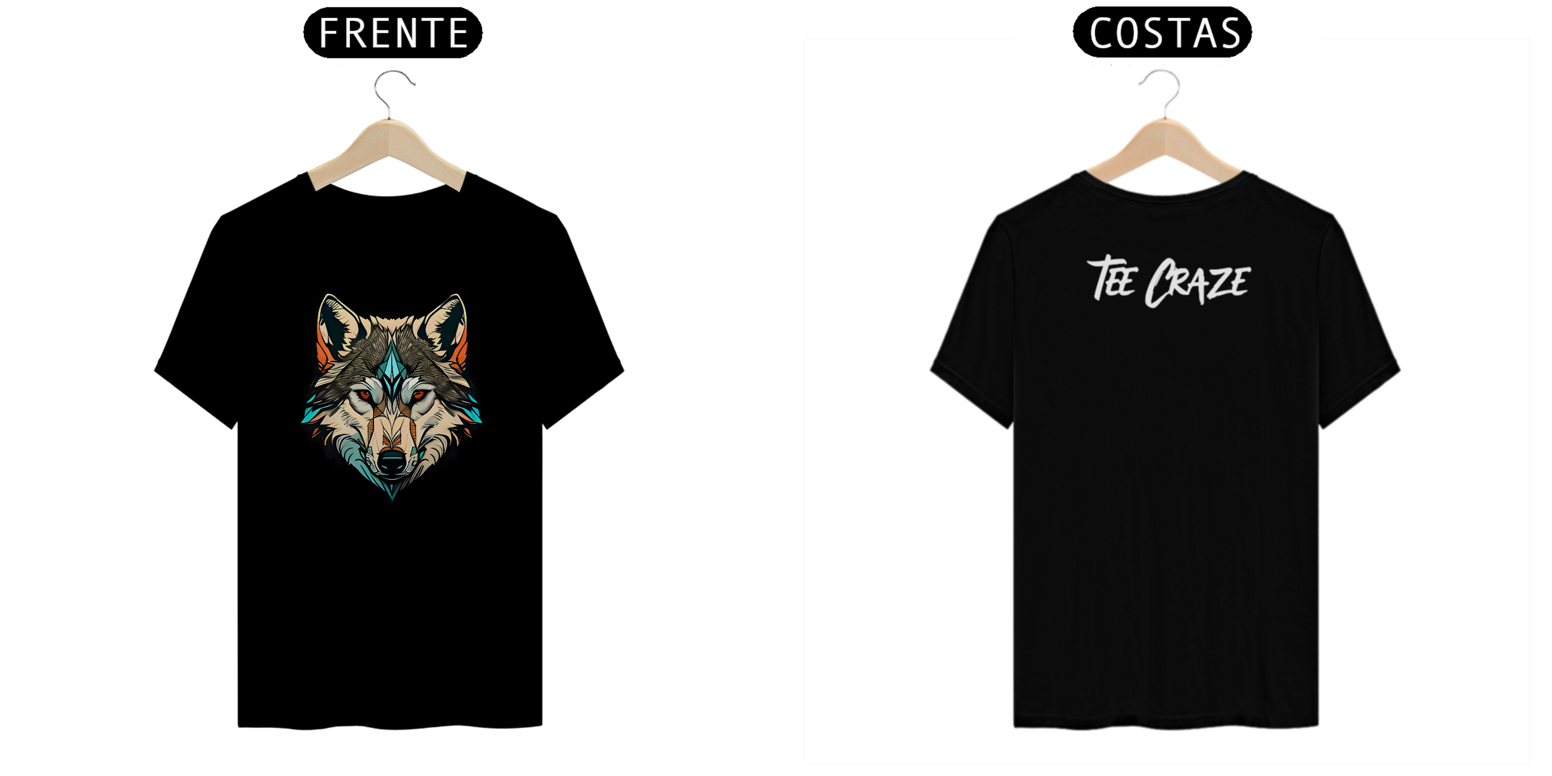 Camiseta - Lobo de Diamante