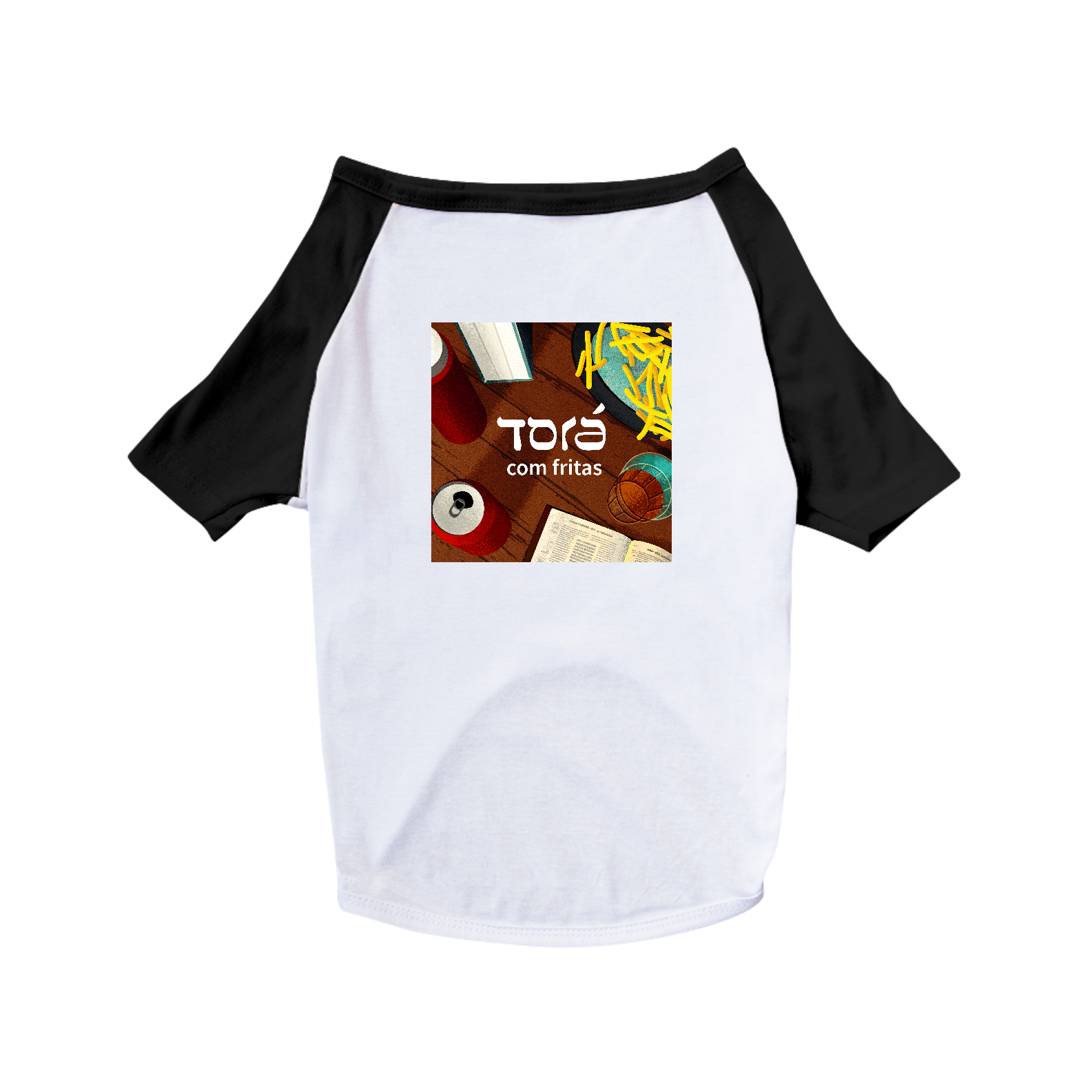 Camiseta pet Torá com Fritas