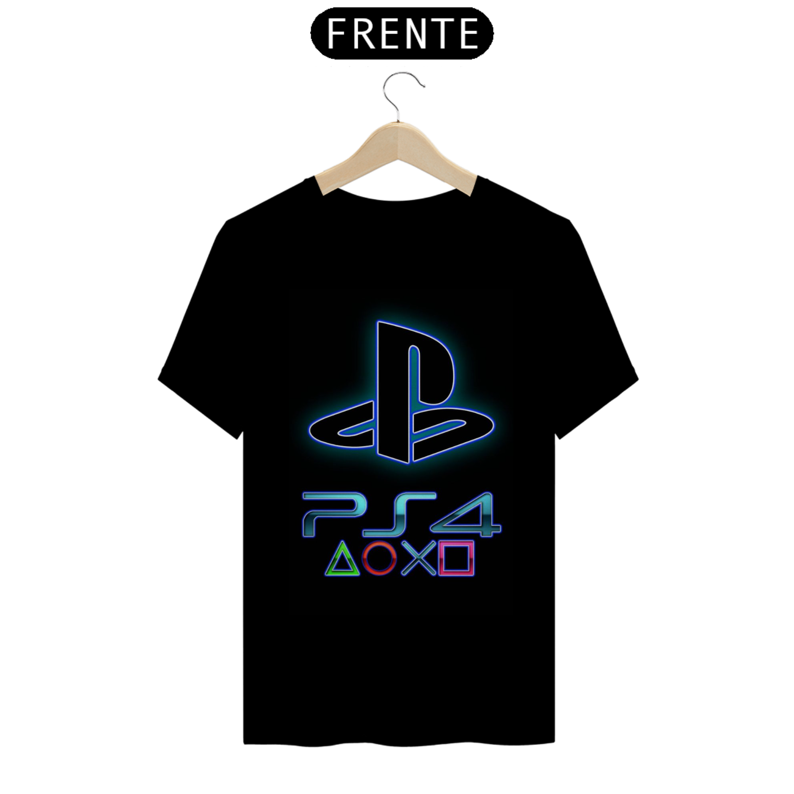 Camisa PS4 Logo