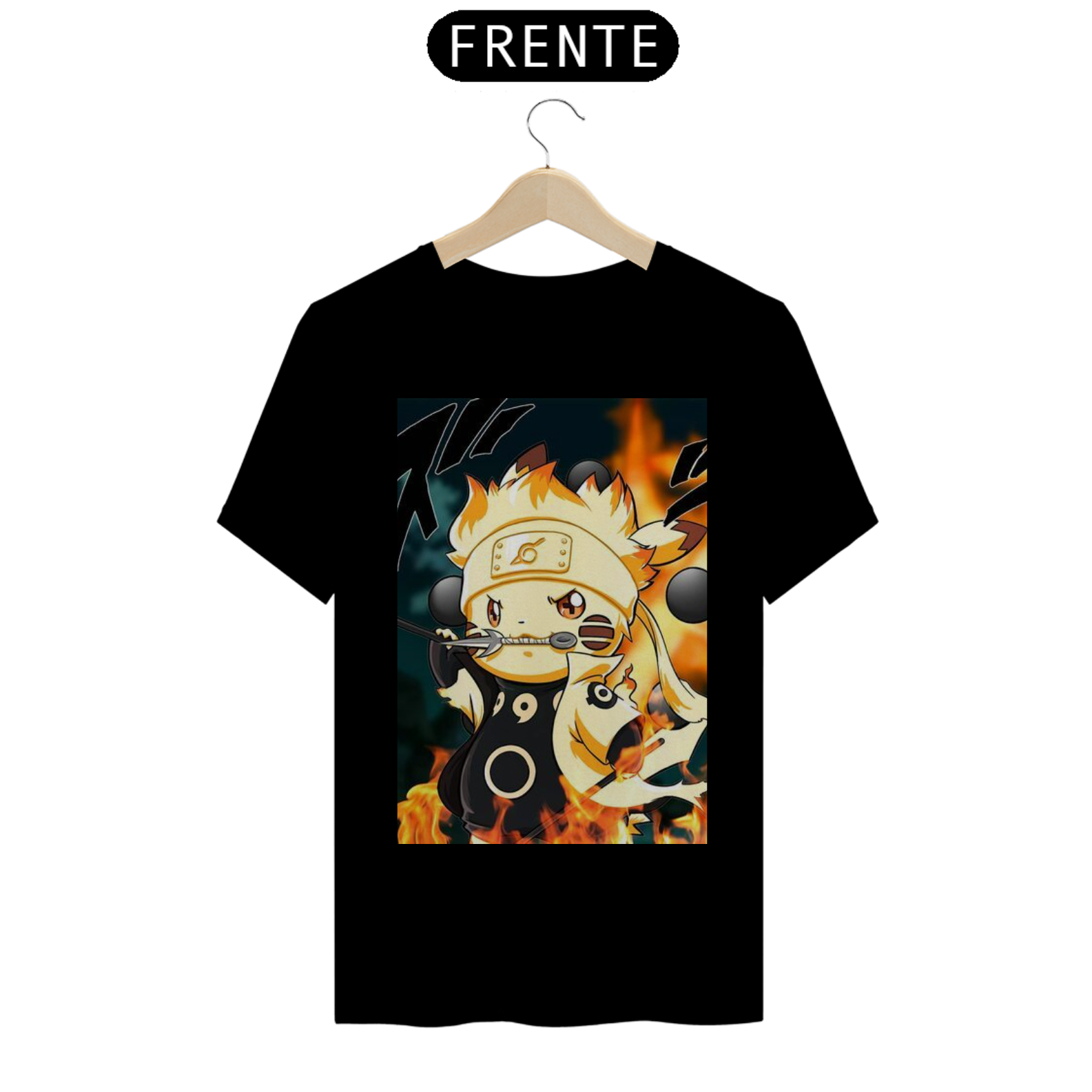 Camisa Pikachu Naruto