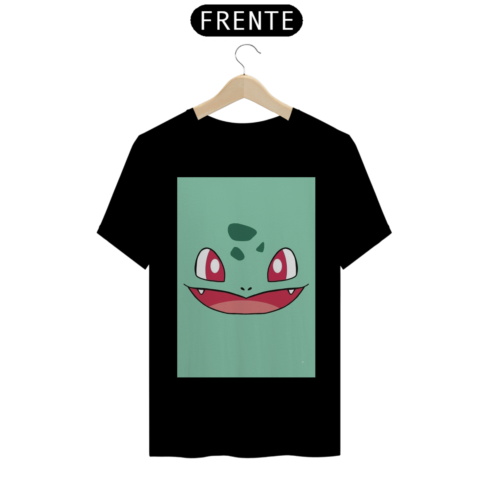 Camisa Bulbasaur rosto