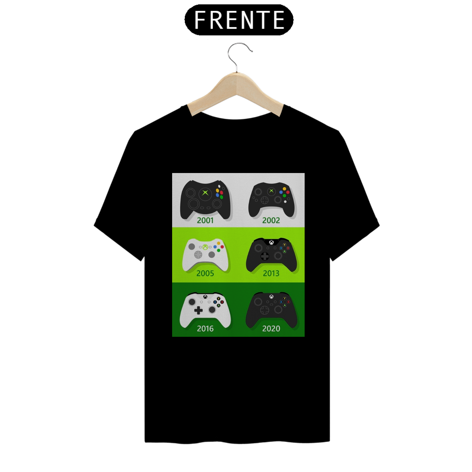 Camisa Controle Xbox