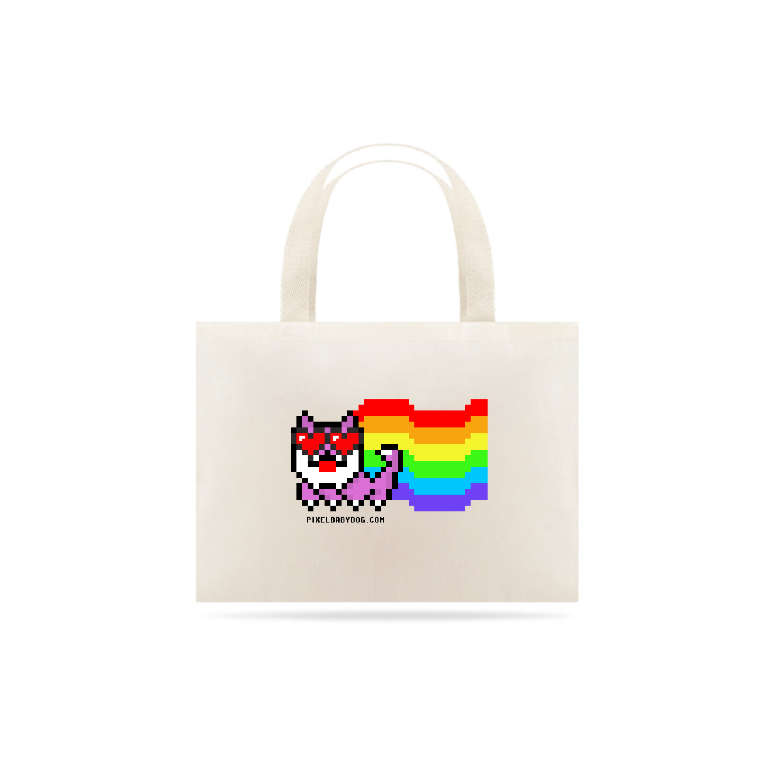 Ecobag Nanda Flying on a Rainbow