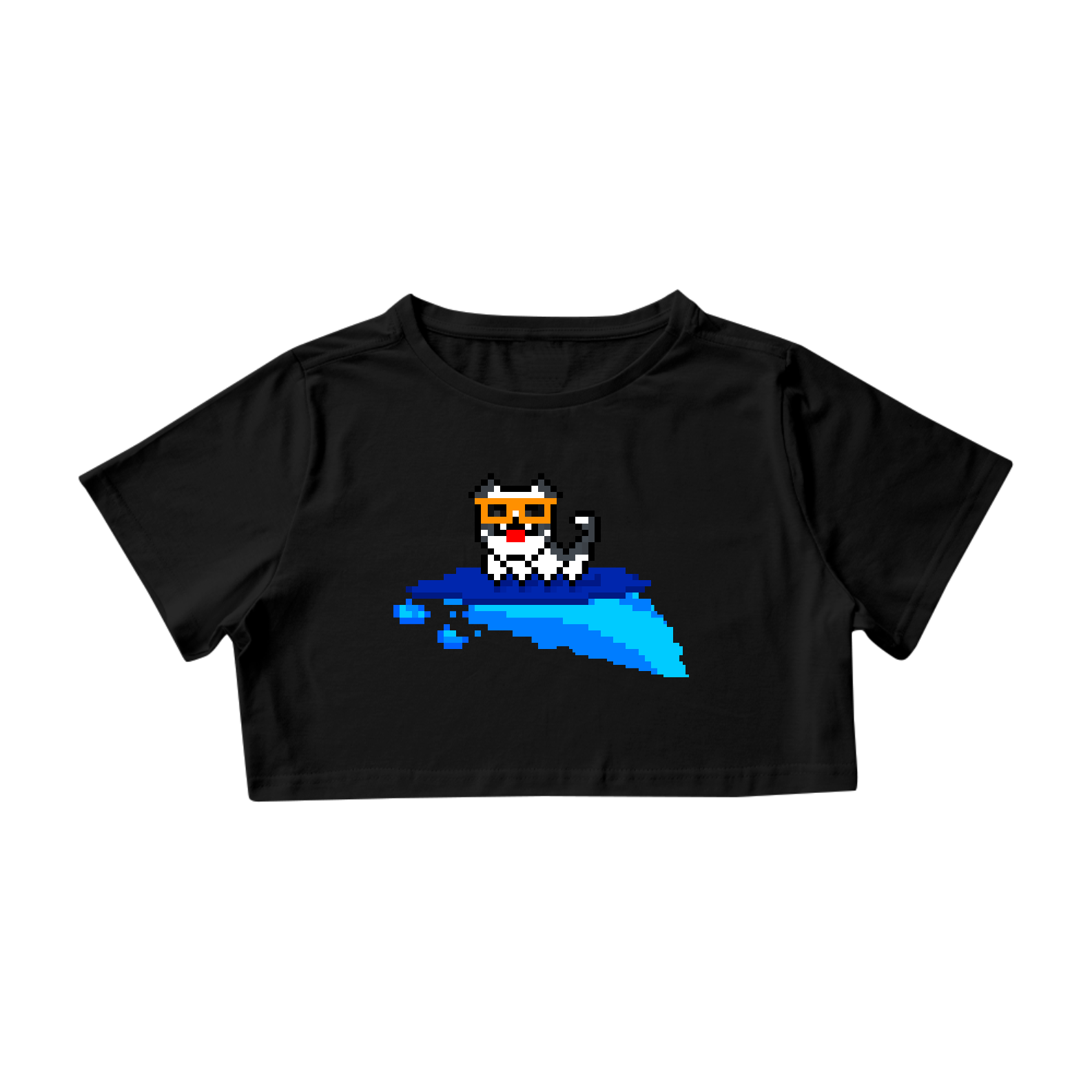 Camisa cropped Toby Surfing