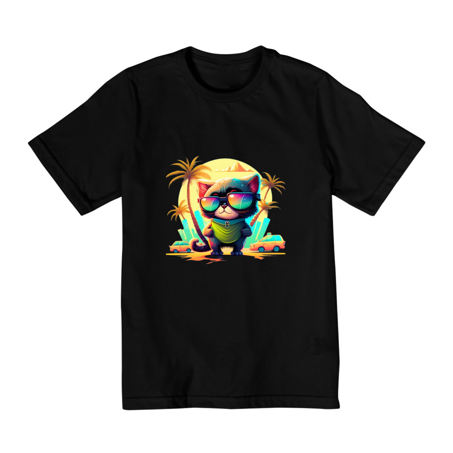 Camiseta Infantil Cat - 10 a 14