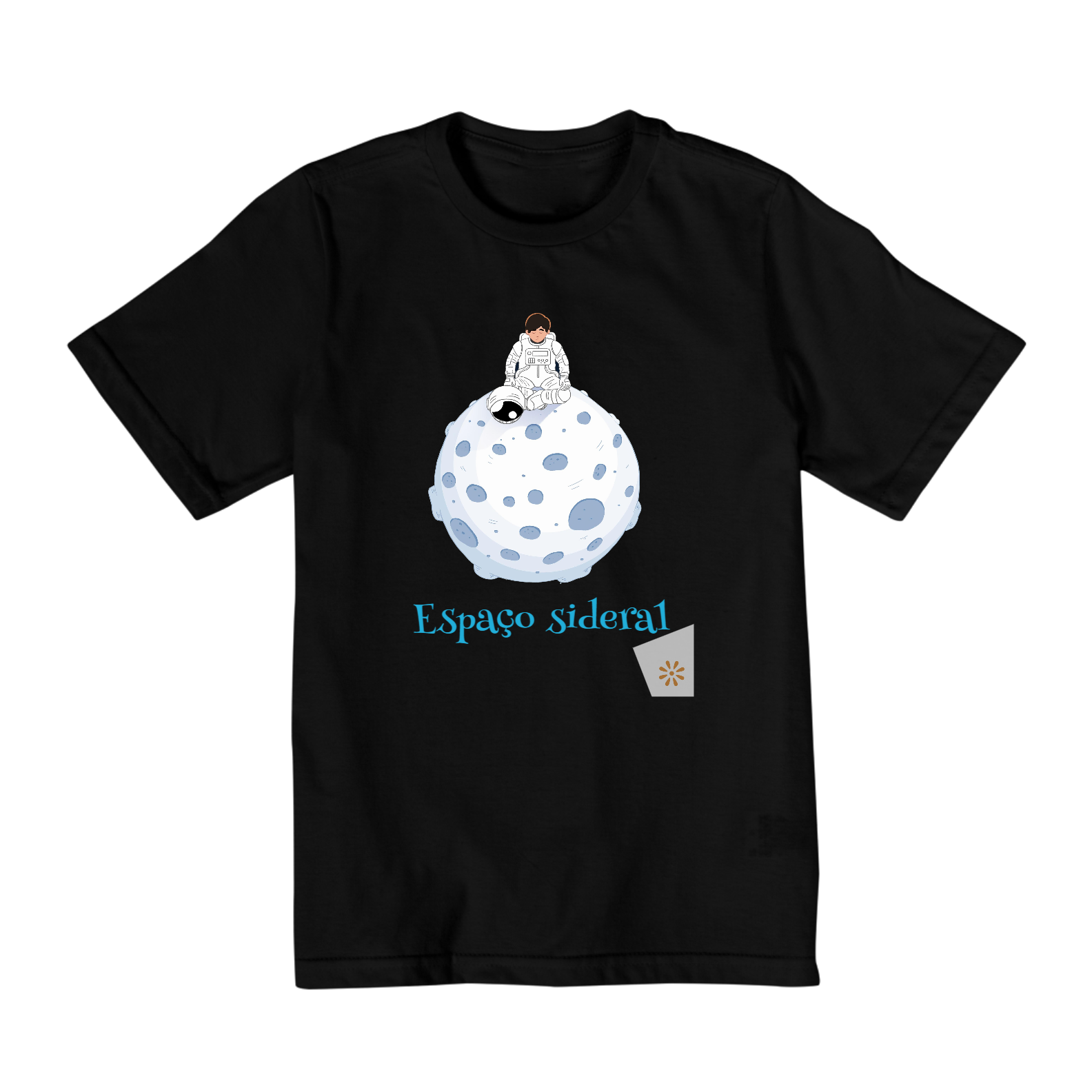 Um dia além - espaço sideral azul (infantil - 02 a 08 anos)