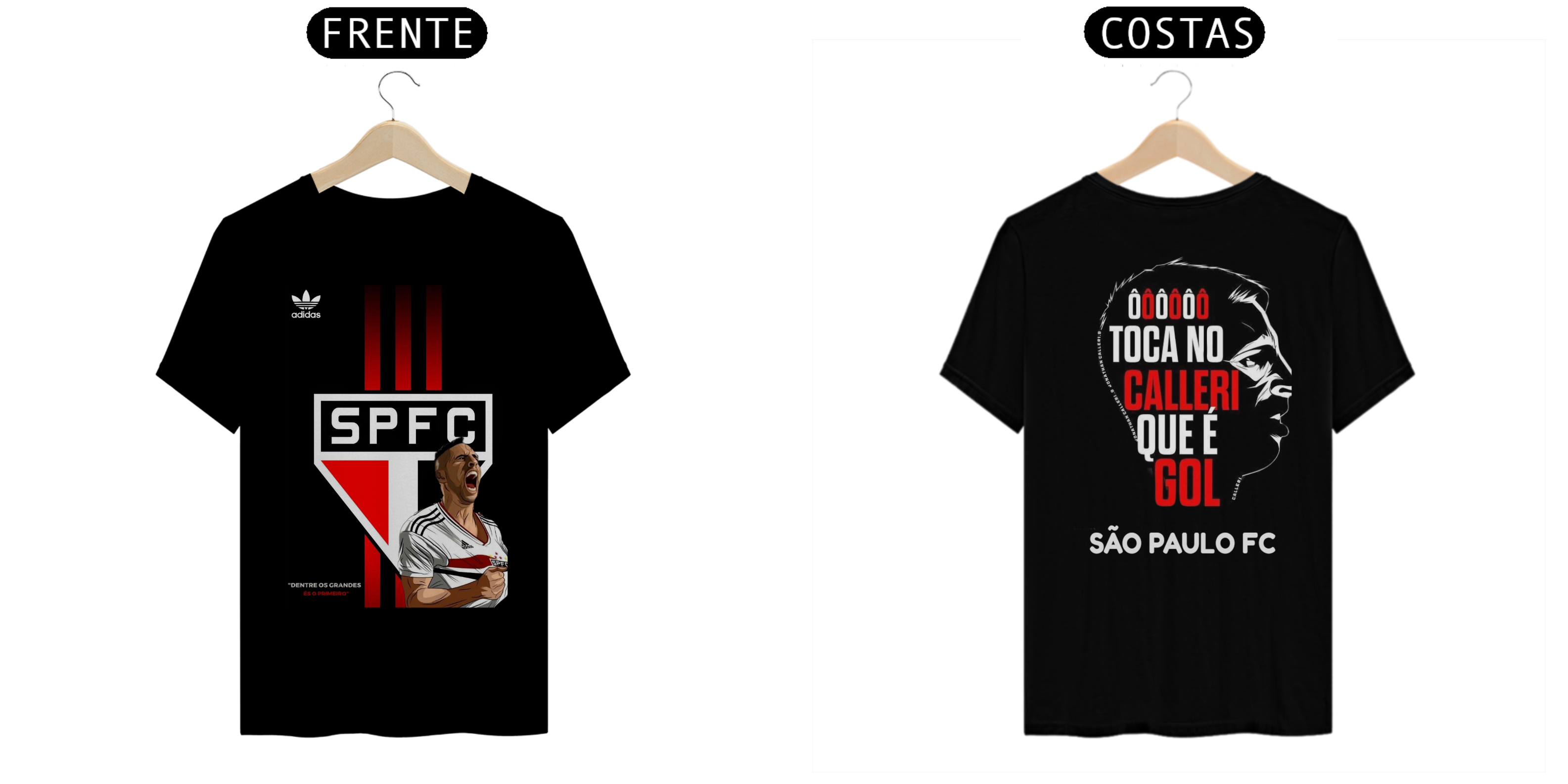 CAMISETA PRETA TIME MASCULINO DISPONÍVEL 