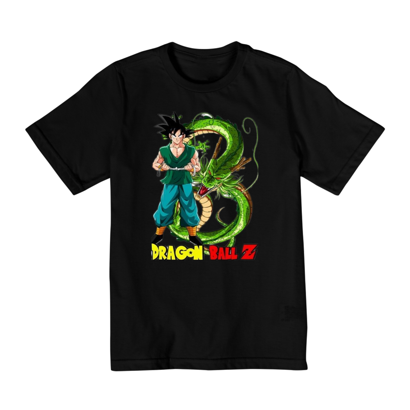 CAMISETA INFANTIL BRANCA E OUTRAS CORES ANIME DRAGON BAL Z