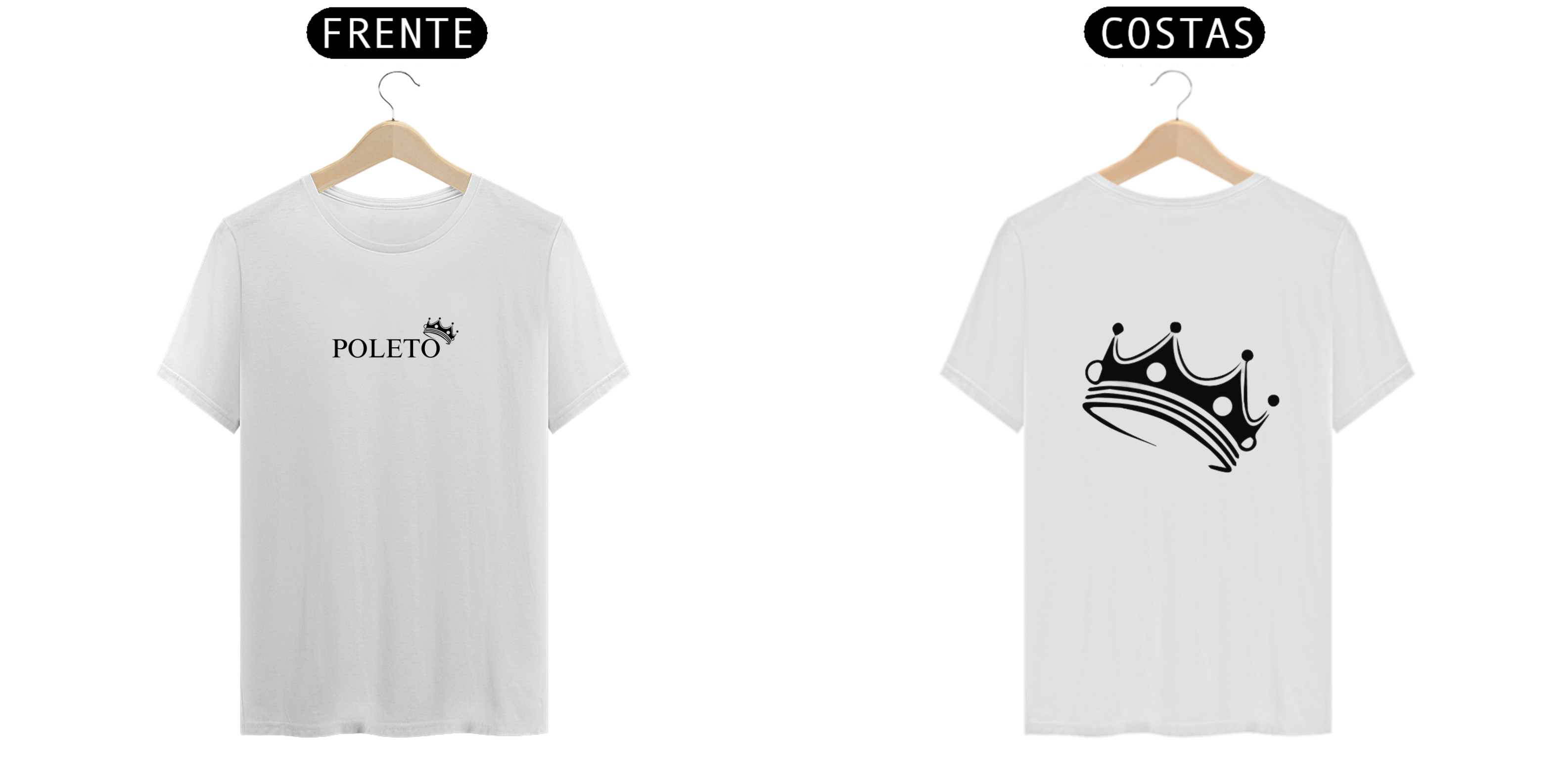 CAMISETA POLETO BRANCA