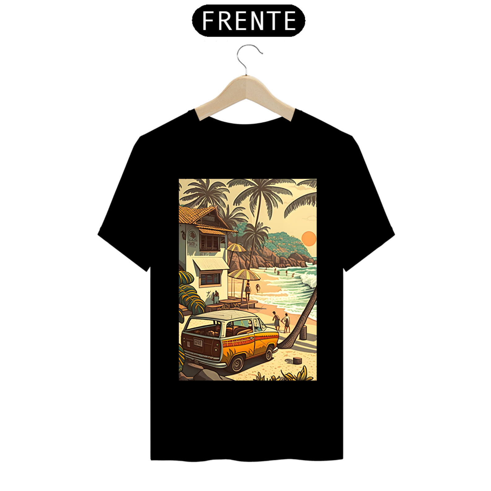 Nome do produto: Camiseta Cartoon Férias