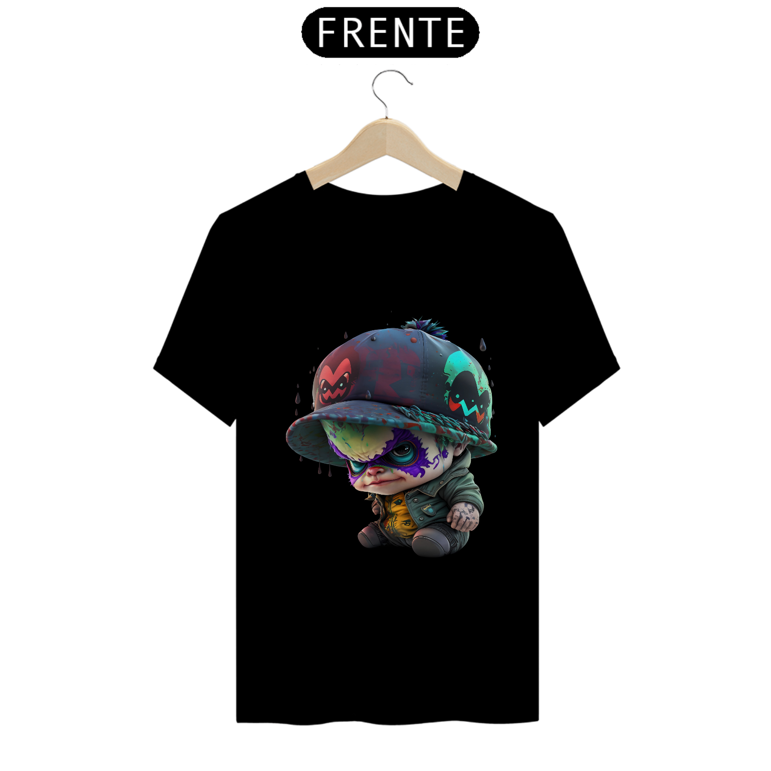 T-SHIRT BABY CORINGA, QUA, B&B