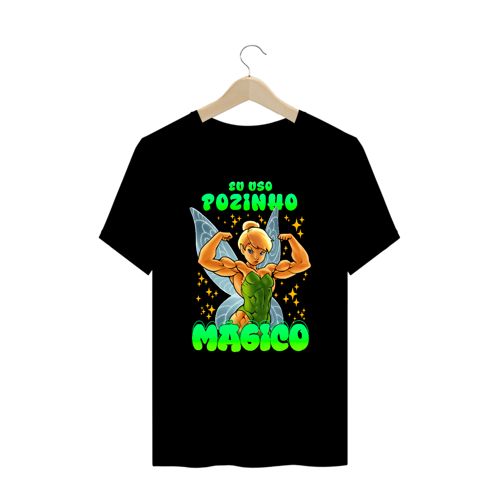 Camiseta Oversized Alpha Premium | EU USO POZINHO MÁGICO - TINKER BIRL