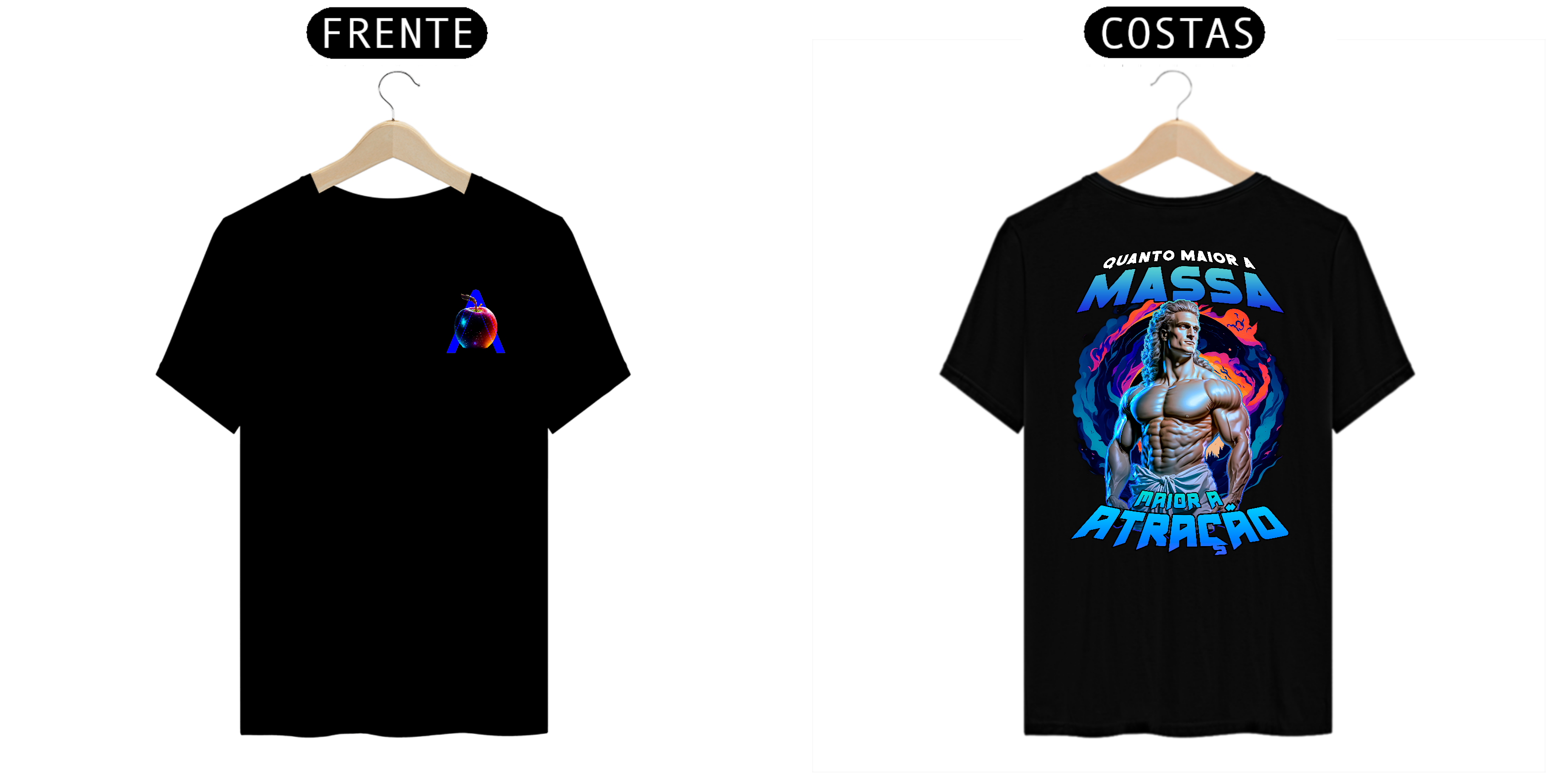 Camiseta Alpha Back | ATRAÇÃO - ISAAC NEWTON