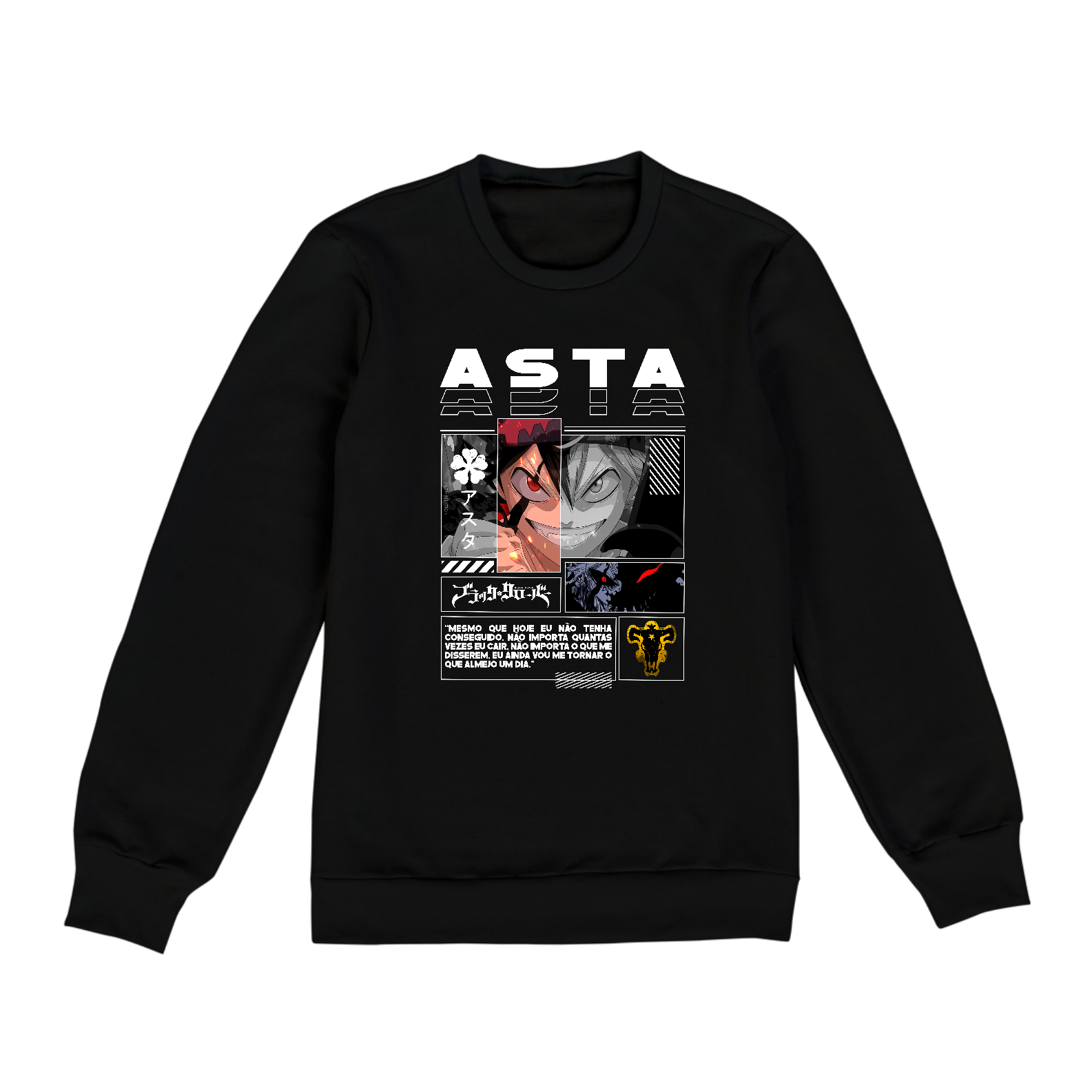 Moletom Alpha Premium | BLACK CLOVER - ASTA アスタ