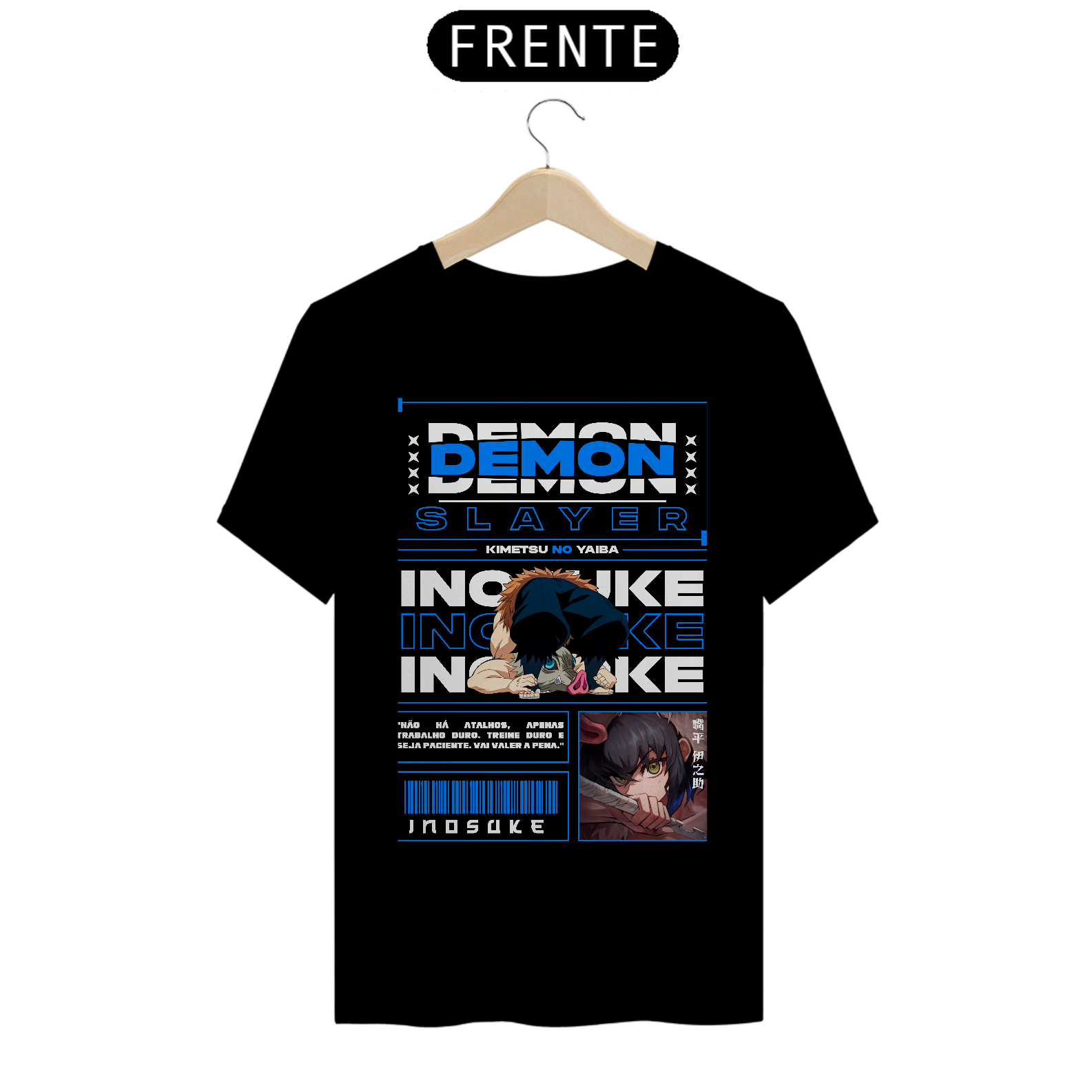 Camiseta Alpha Front | DEMON SLAYER - INOSUKE HASHIBIRA 嘴平 伊之助