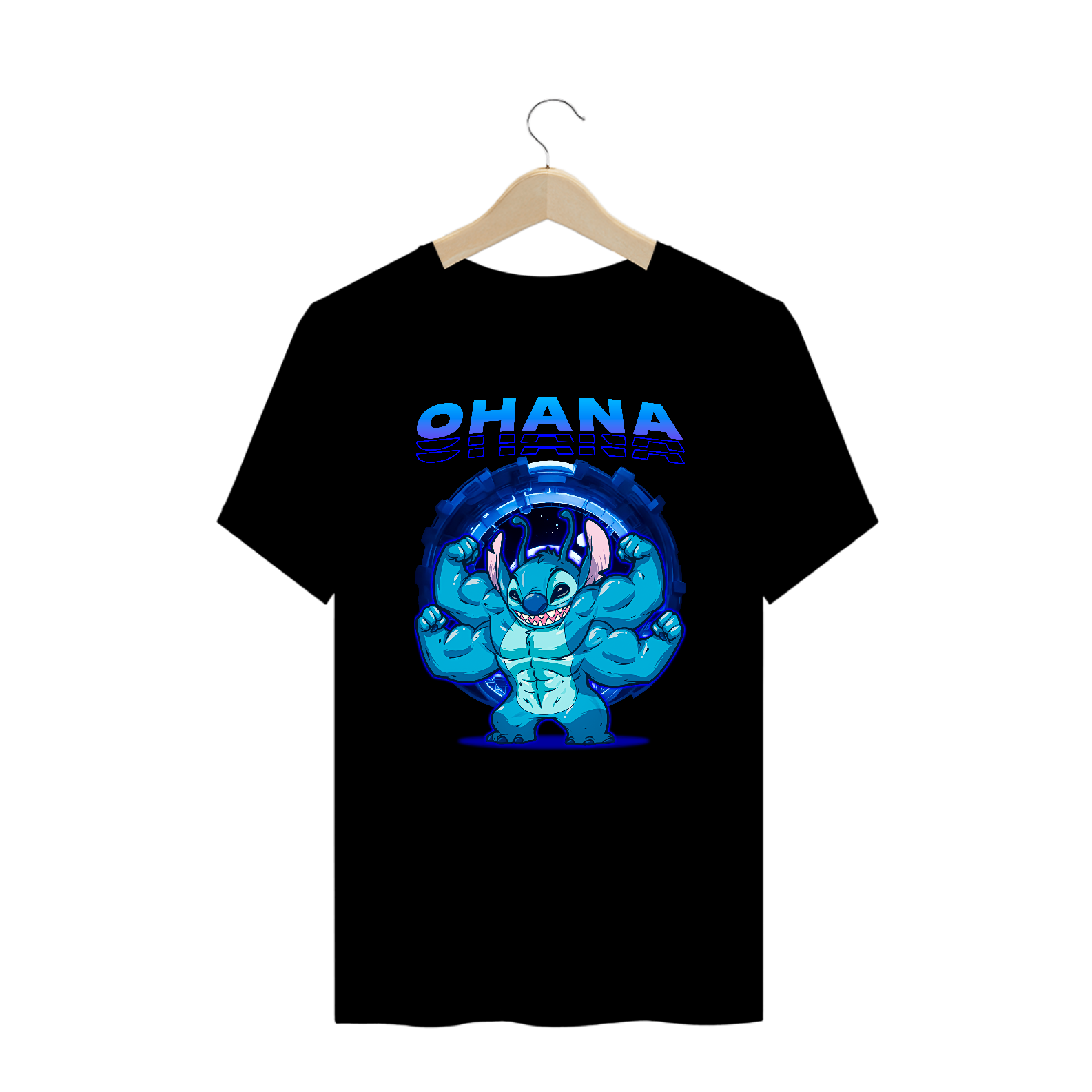 Camiseta Oversized Alpha Premium | OHANA - STITCH