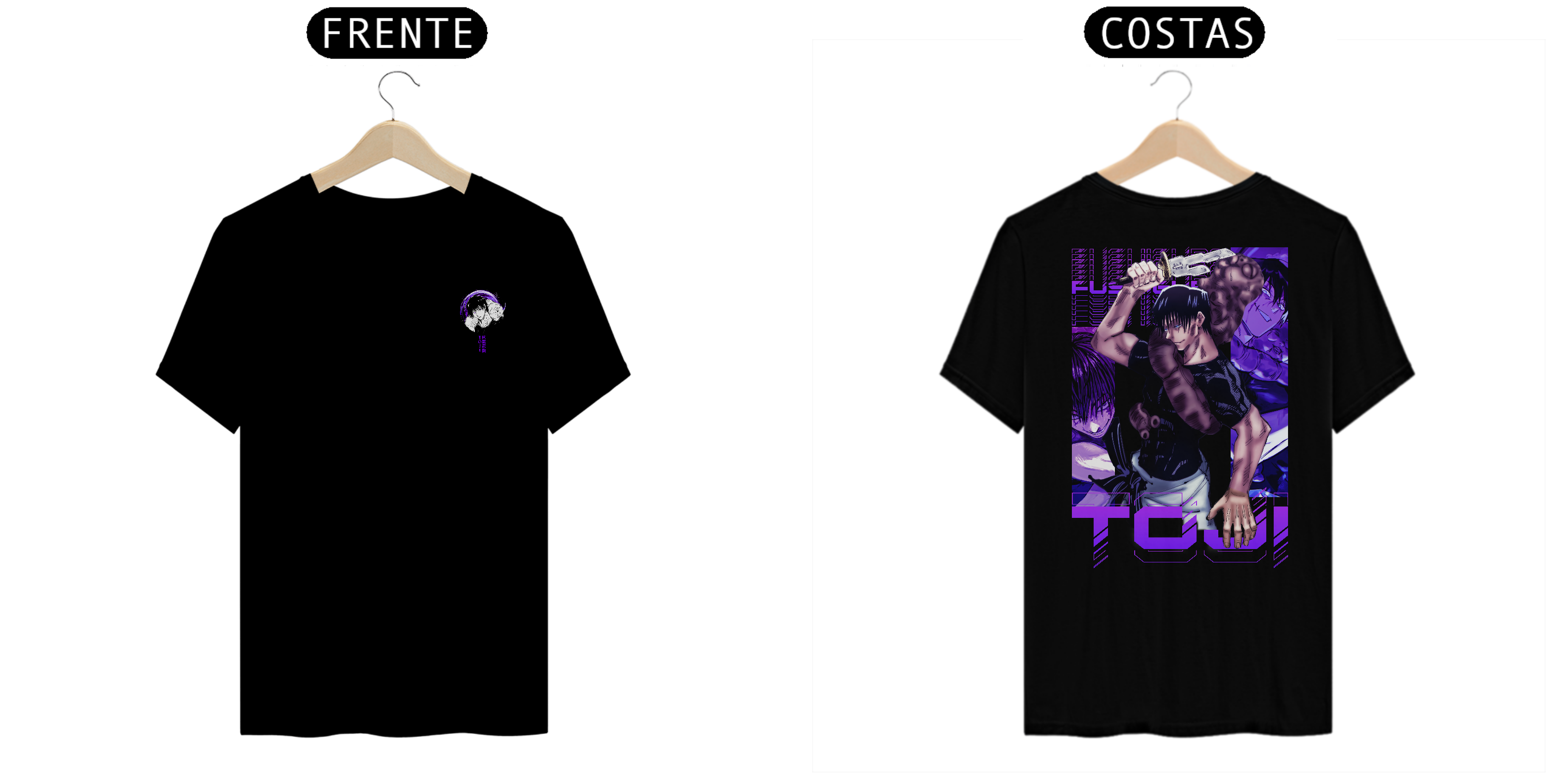 Camiseta Alpha Back Premium | JUJUTSU KAISEN - FUSHIGURO TOJI 伏黒甚爾