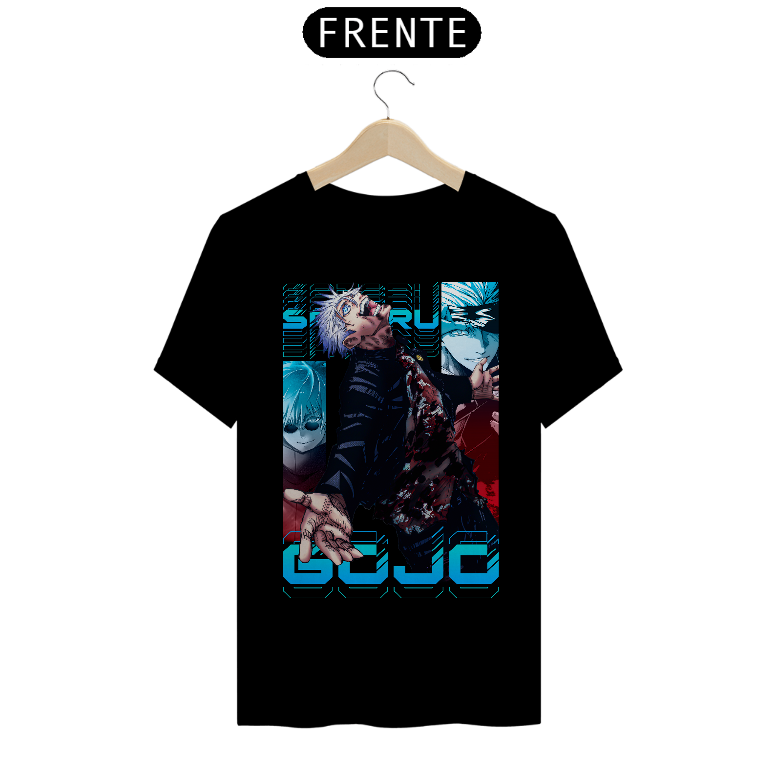 Camiseta Alpha Front Premium | JUJUTSU KAISEN - SATORU GOJO 五条悟
