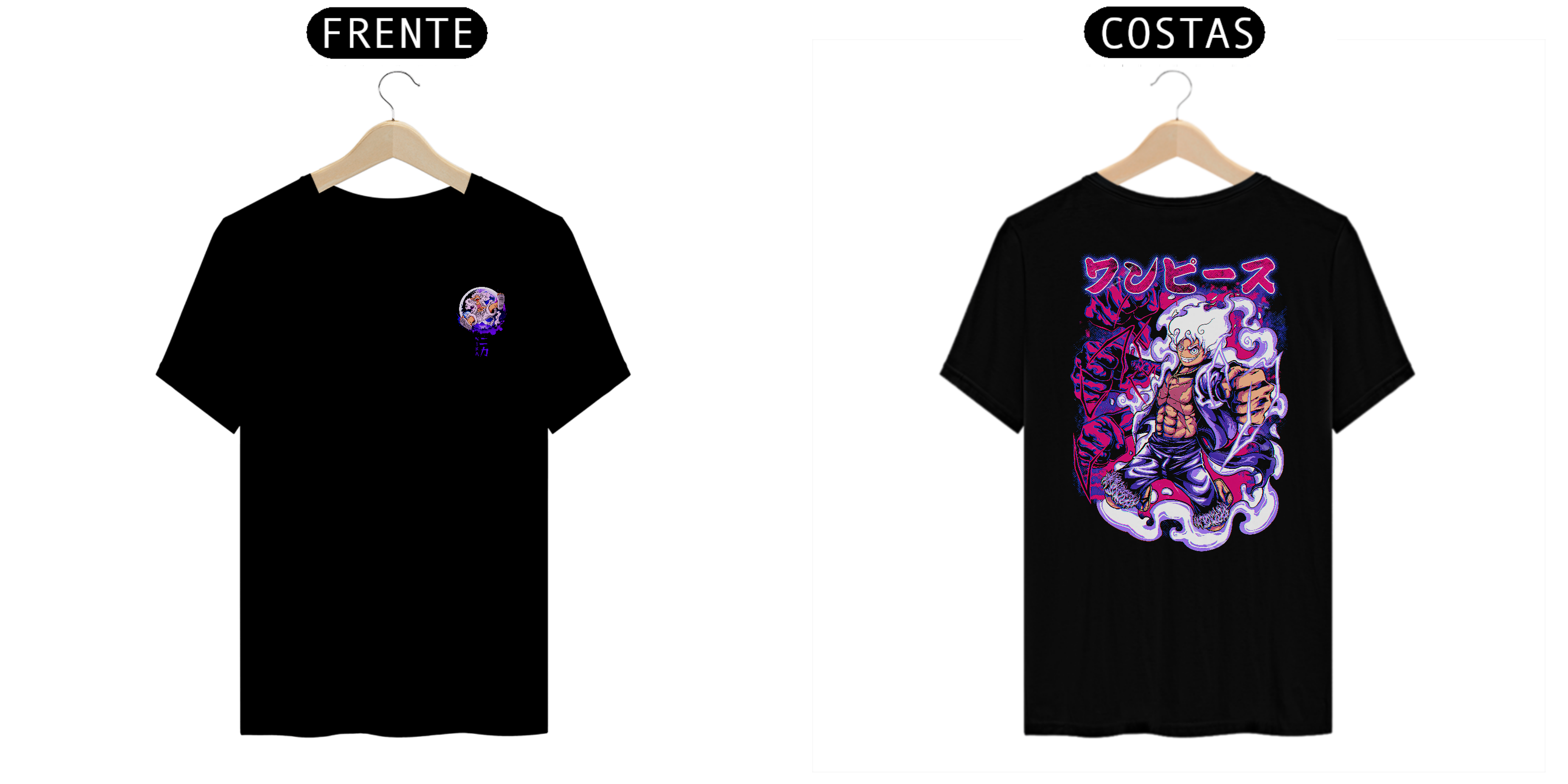 Camiseta Alpha Back Premium | ONE PIECE - MONKEY D. LUFFY モンキー・D・ルフィ