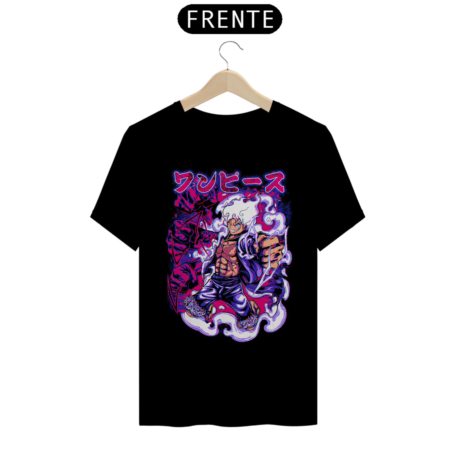 Camiseta Alpha Front Premium | ONE PIECE - MONKEY D. LUFFY モンキー・D・ルフィ
