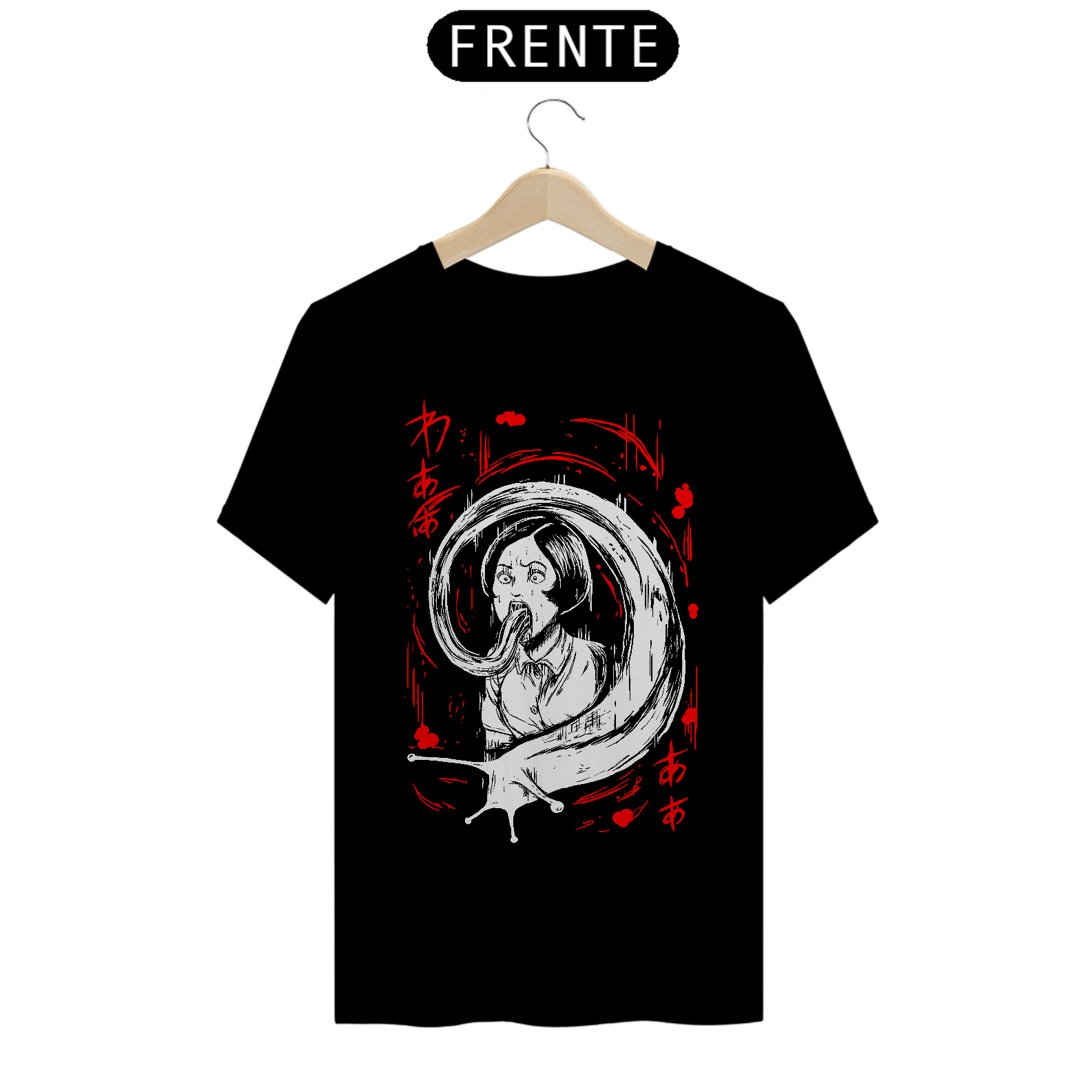 Camiseta Alpha Front Premium | JUNJI ITO COLLECTION - SLUG GIRL