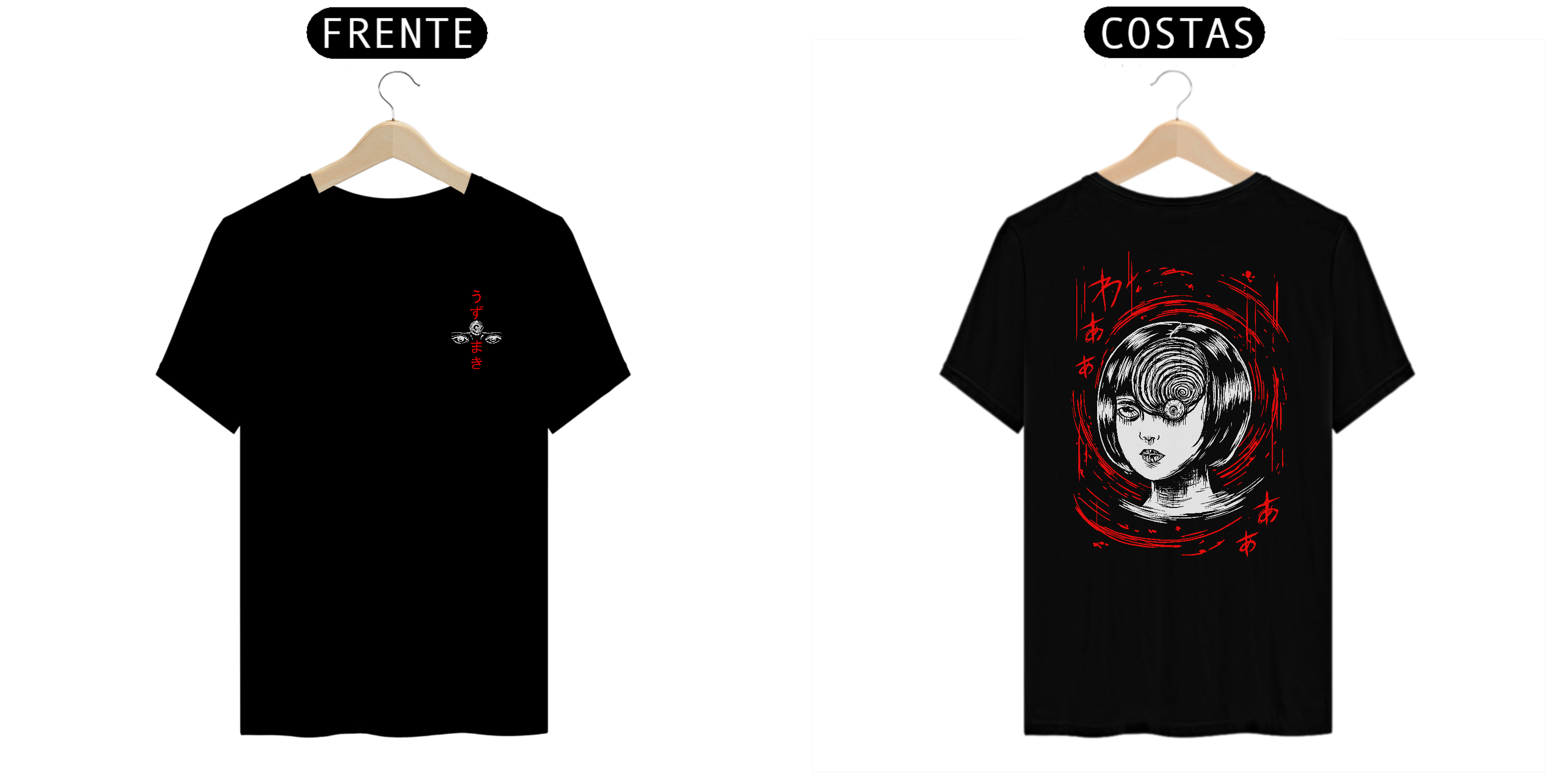 Camiseta Alpha Back Premium | JUNJI ITO COLLECTION - UZUMAKI うずまき 