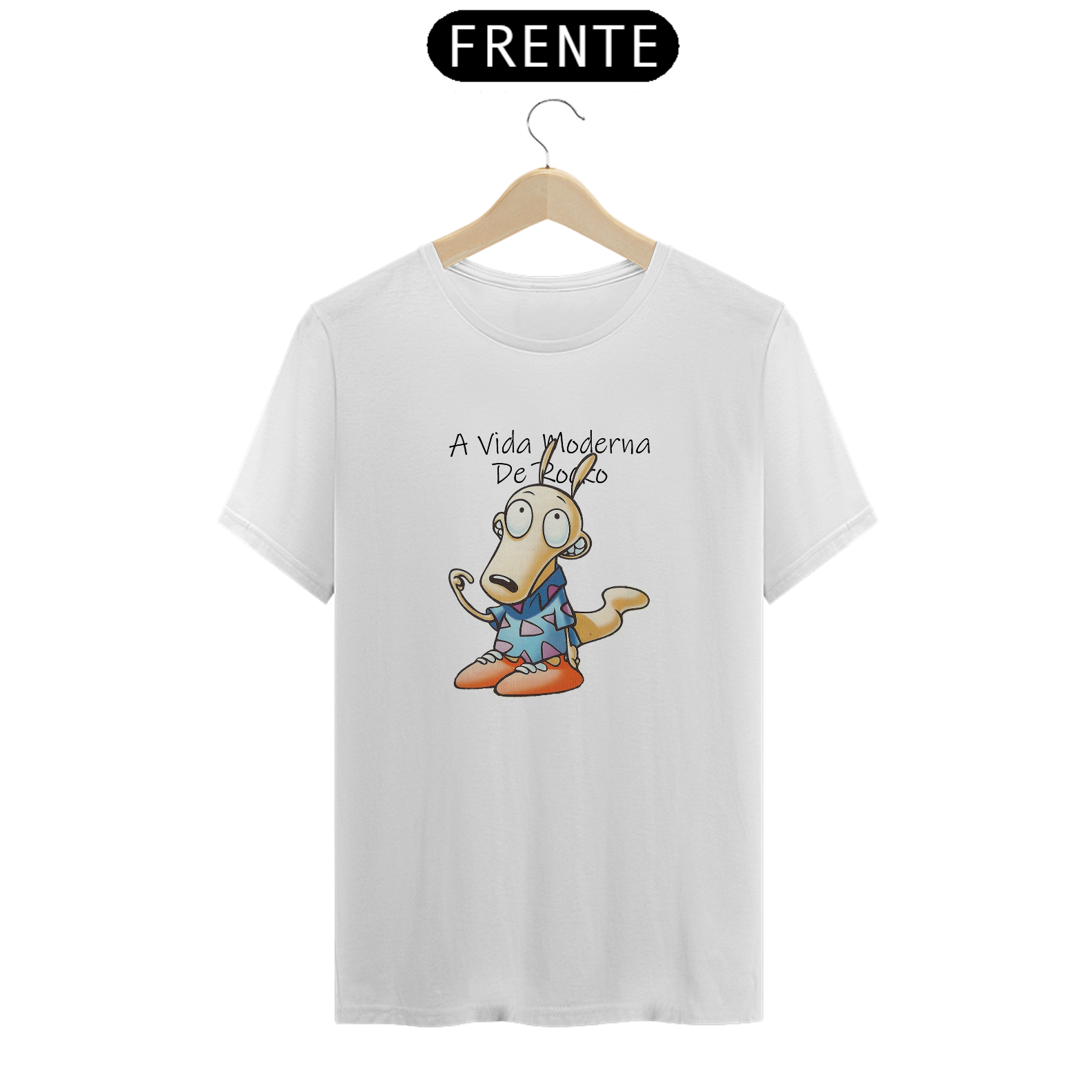 Camiseta Unissex A Vida Moderna De Rocko 1