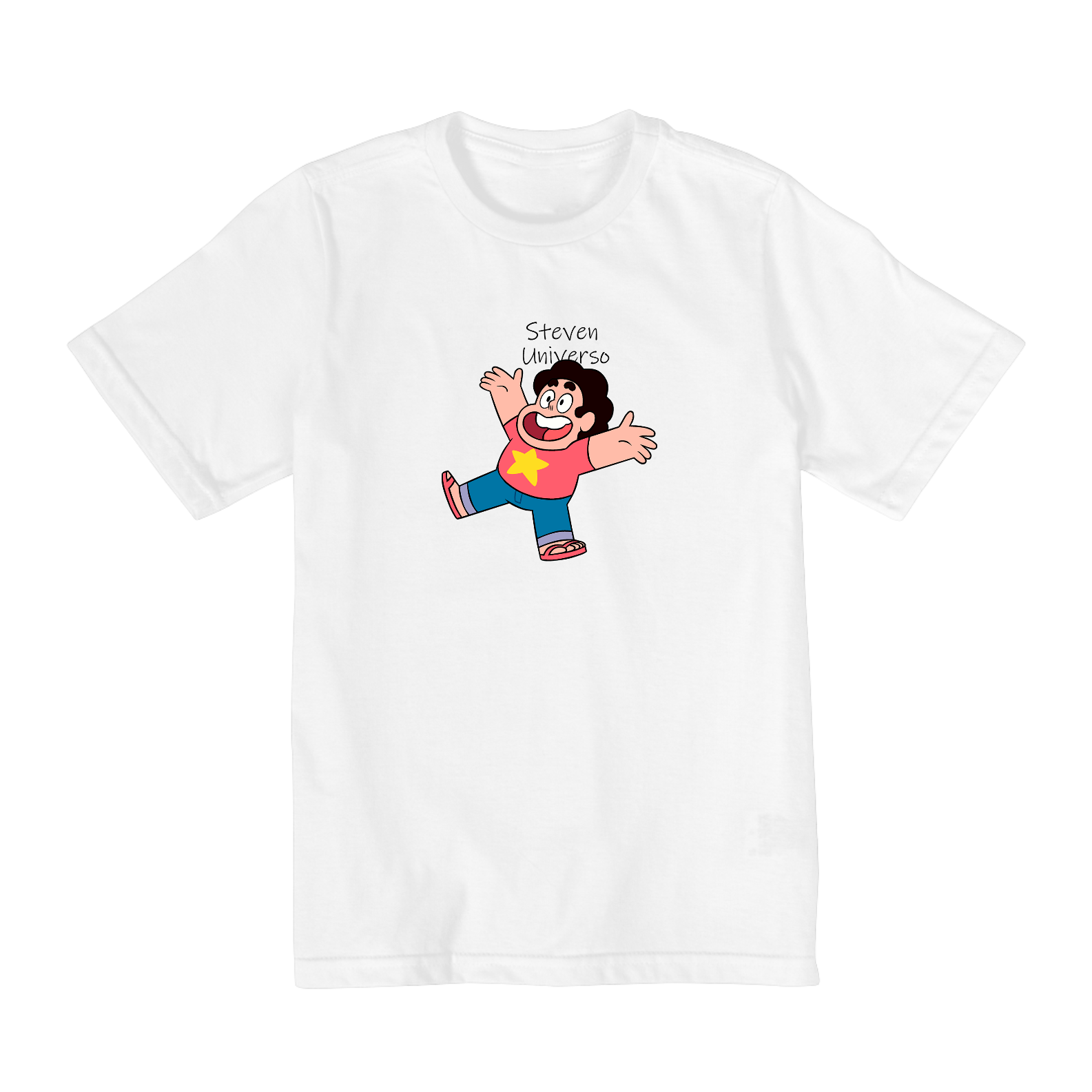 Nome do produto: Camiseta Infantil (2 a 8) Steven Universo 2