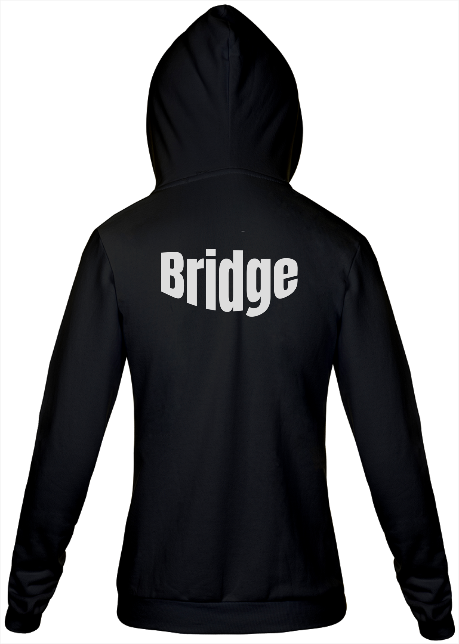 Moleton preto,de abrigo 