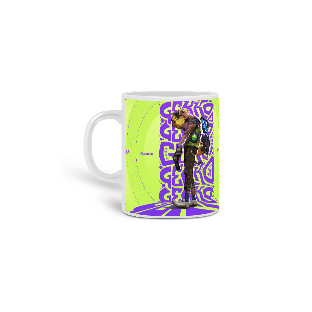 Caneca Gekko Valorant