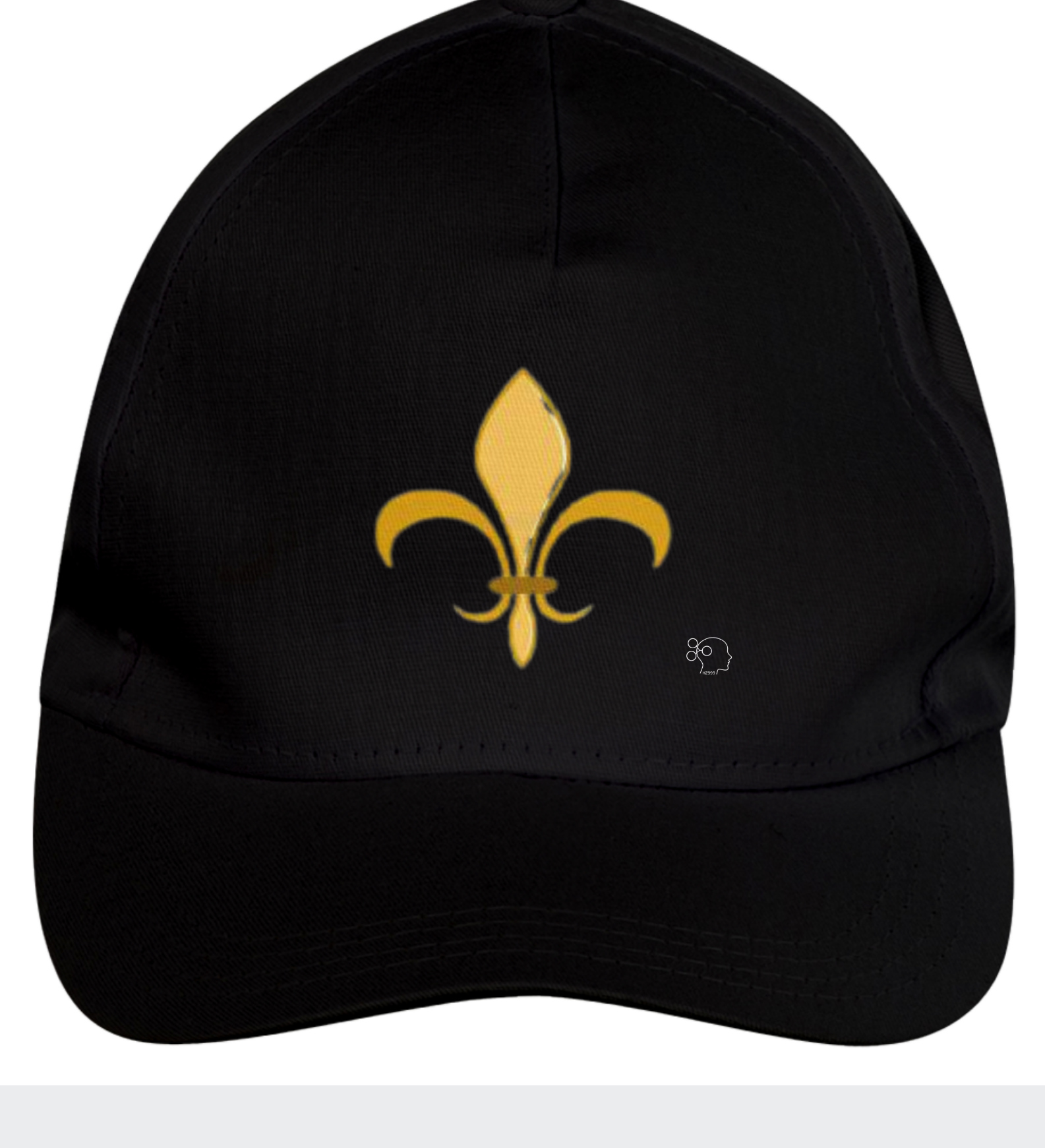 Boné de Brim Flor de Lis A