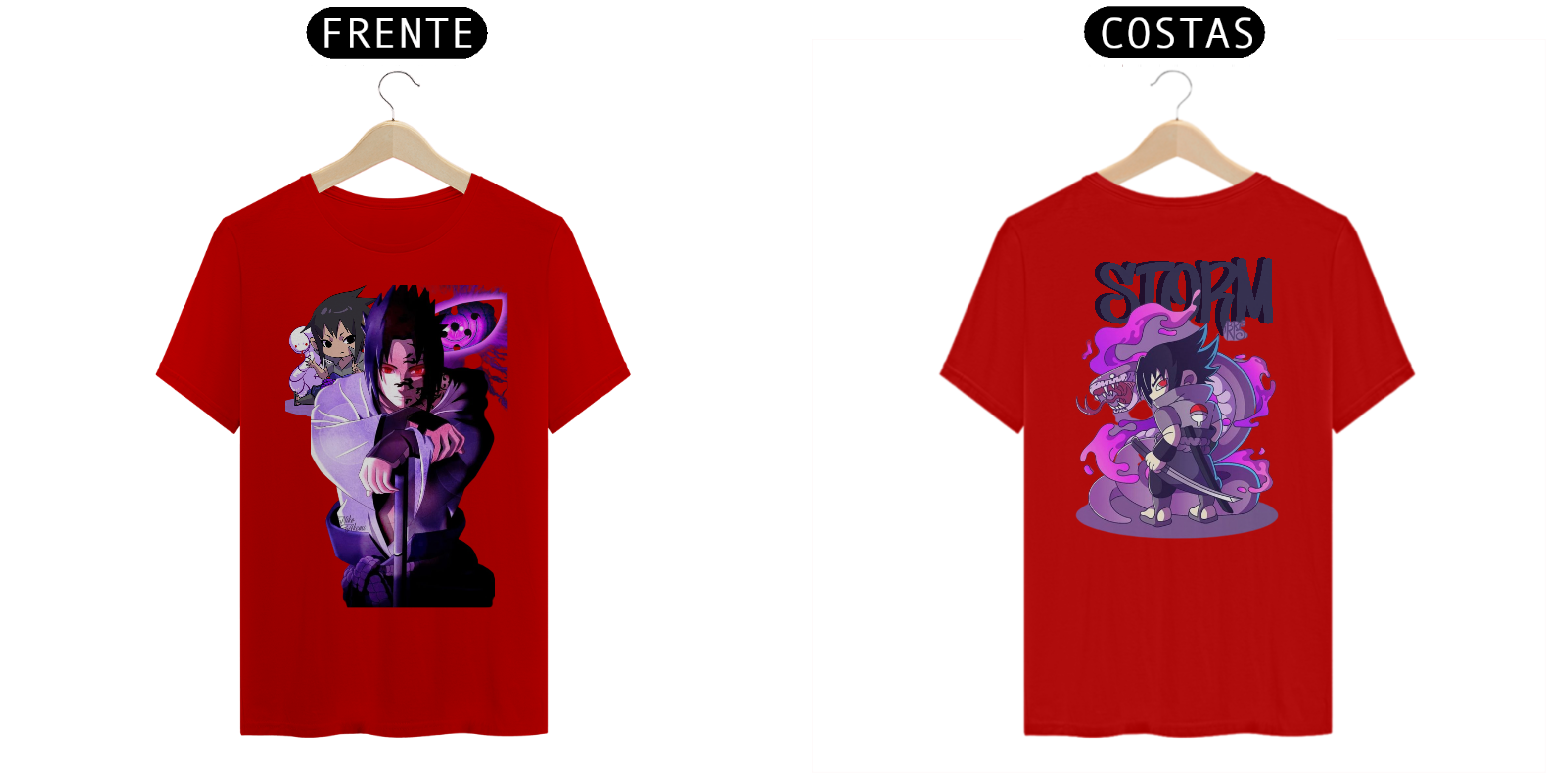 Nome do produto: Camiseta Sasuke Storm Company