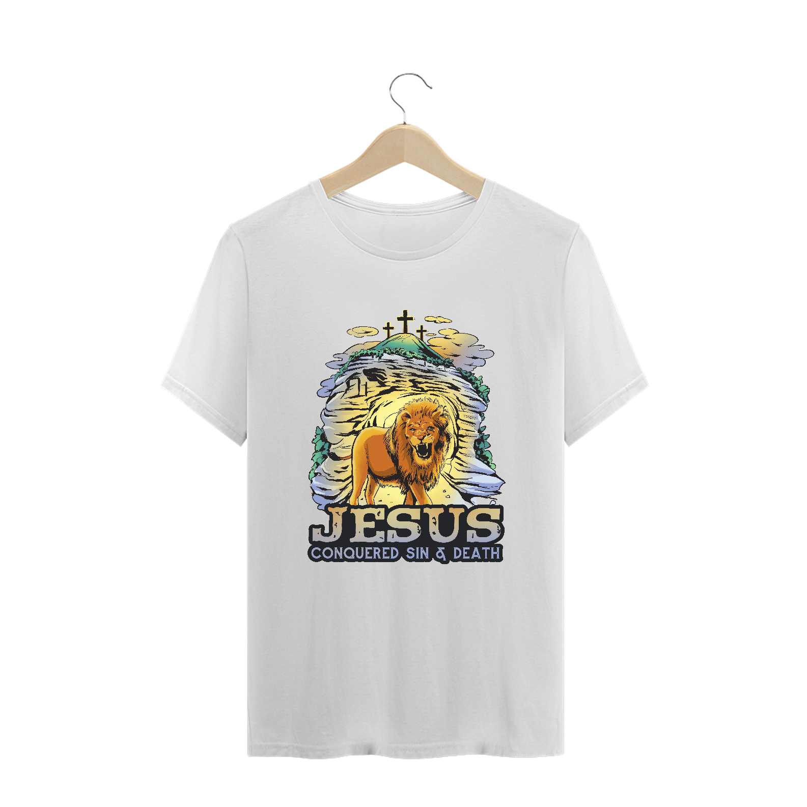 Jesus Venceu o Pecado e a Morte [Plus Size]