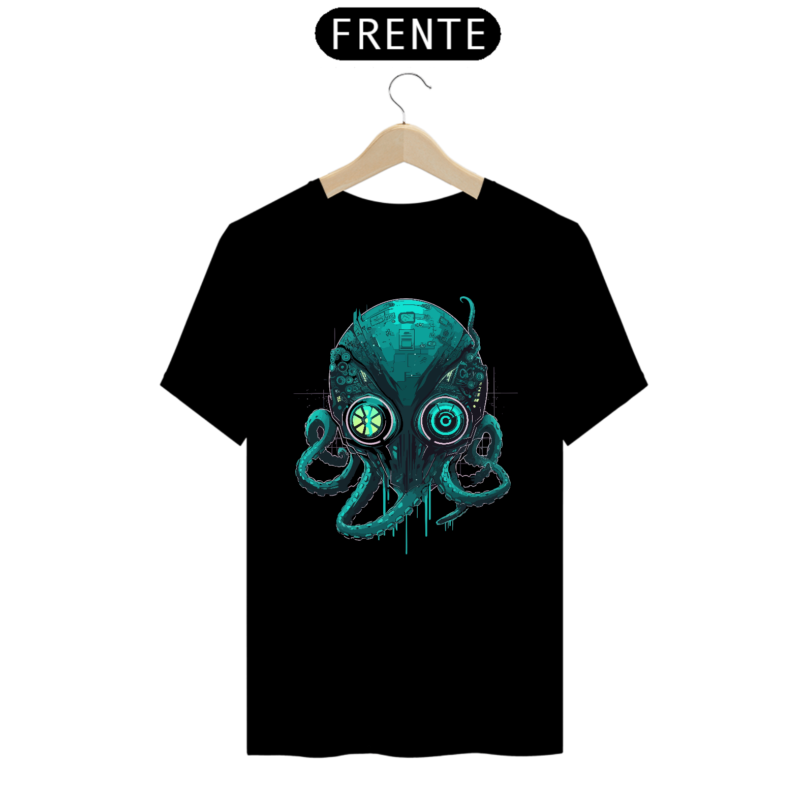 T-Shirt - Cyber Octopus