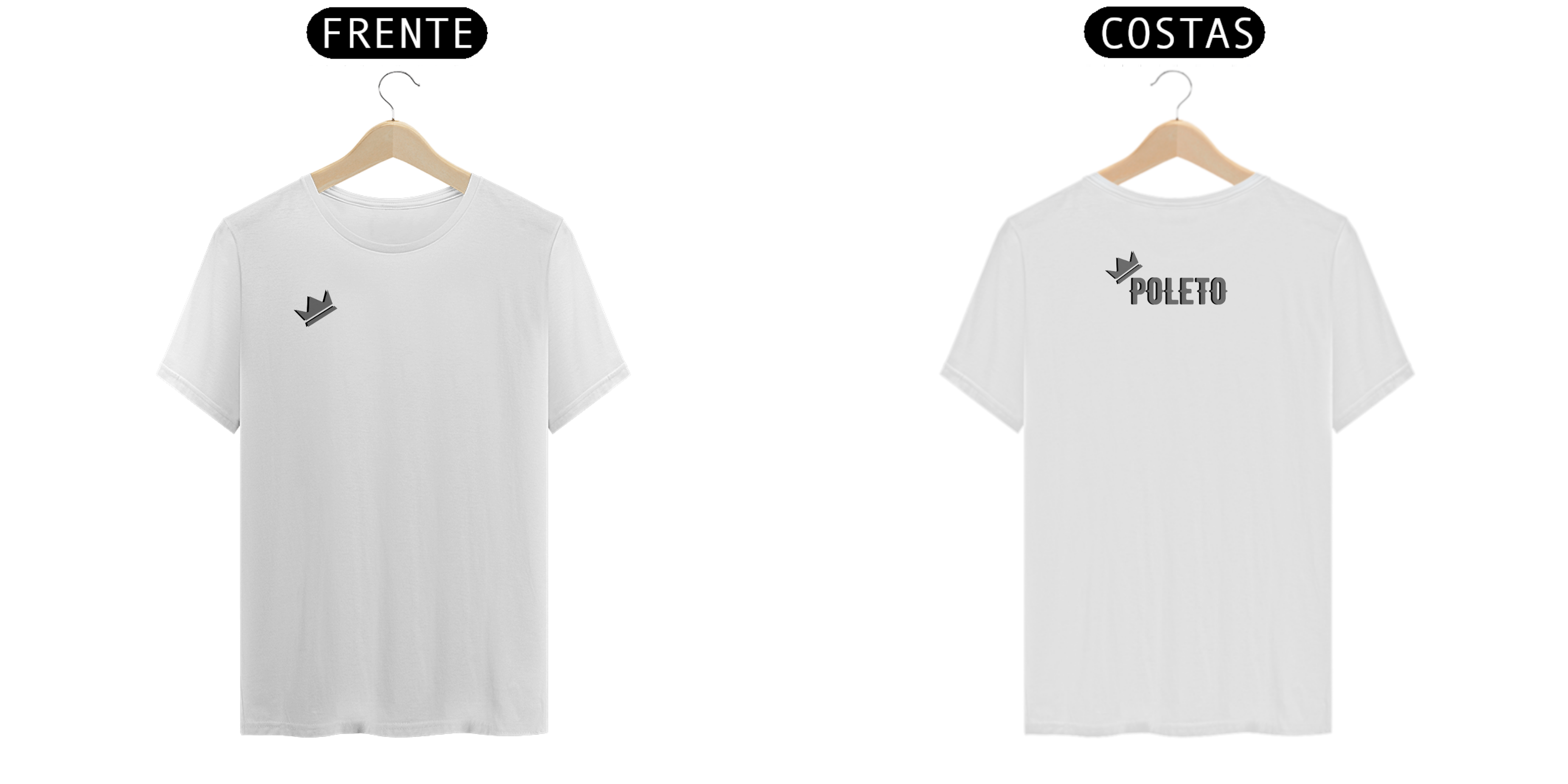 CAMISETA POLETO CLÁSSICA BRANCA