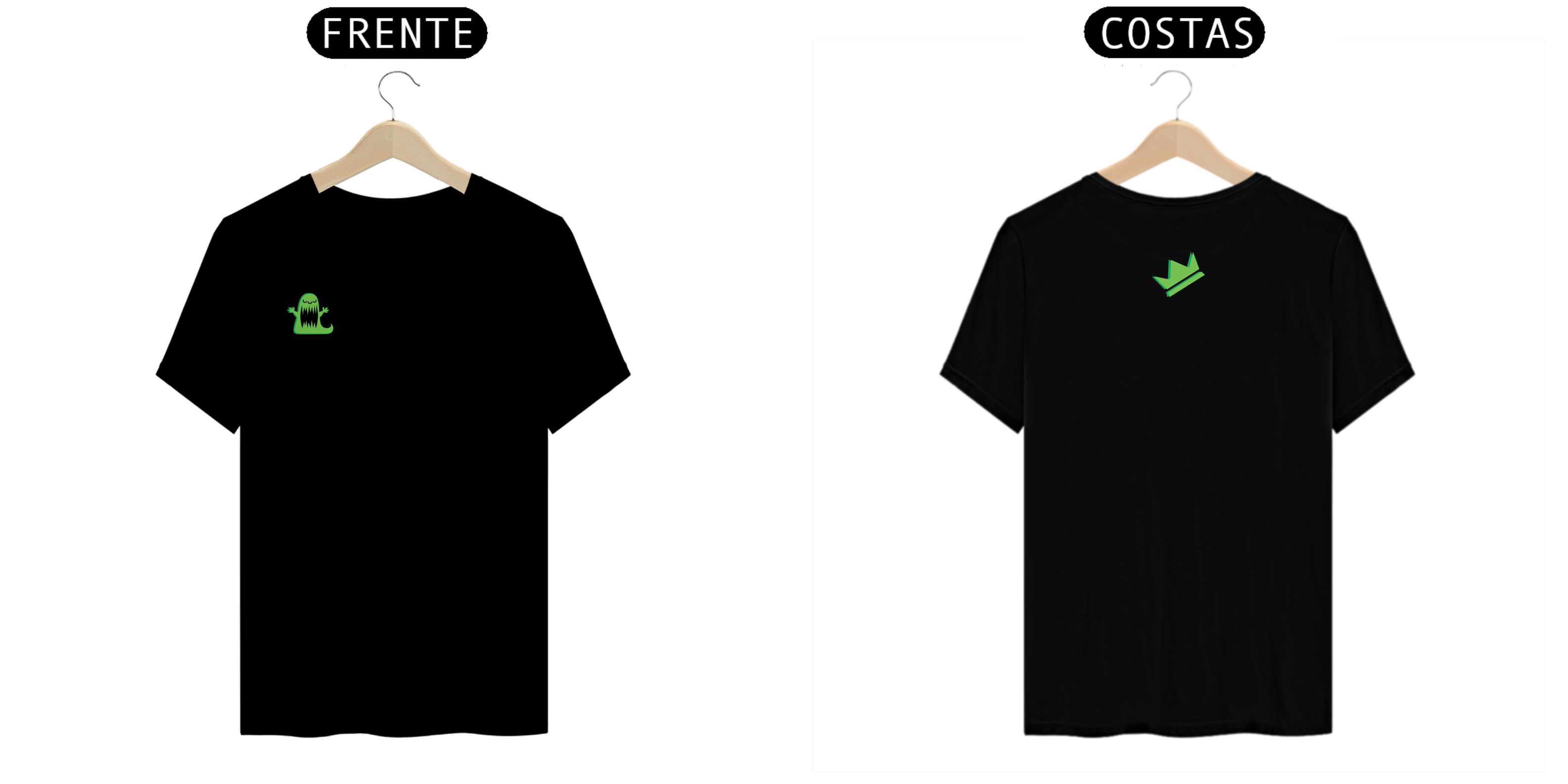 CAMISETA POLETO GREEN MONSTER