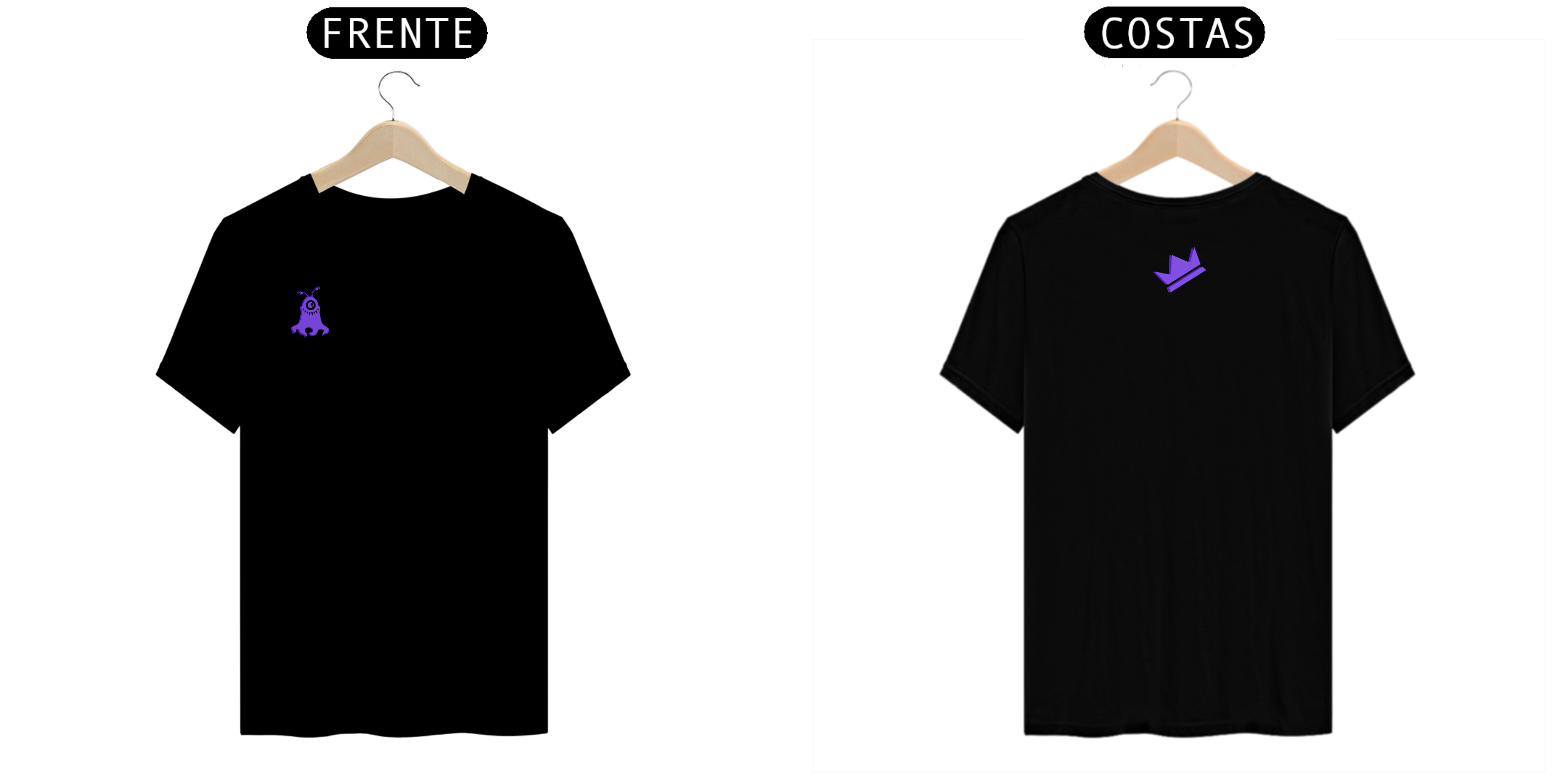 CAMISETA POLETO PURPLE MONSTER