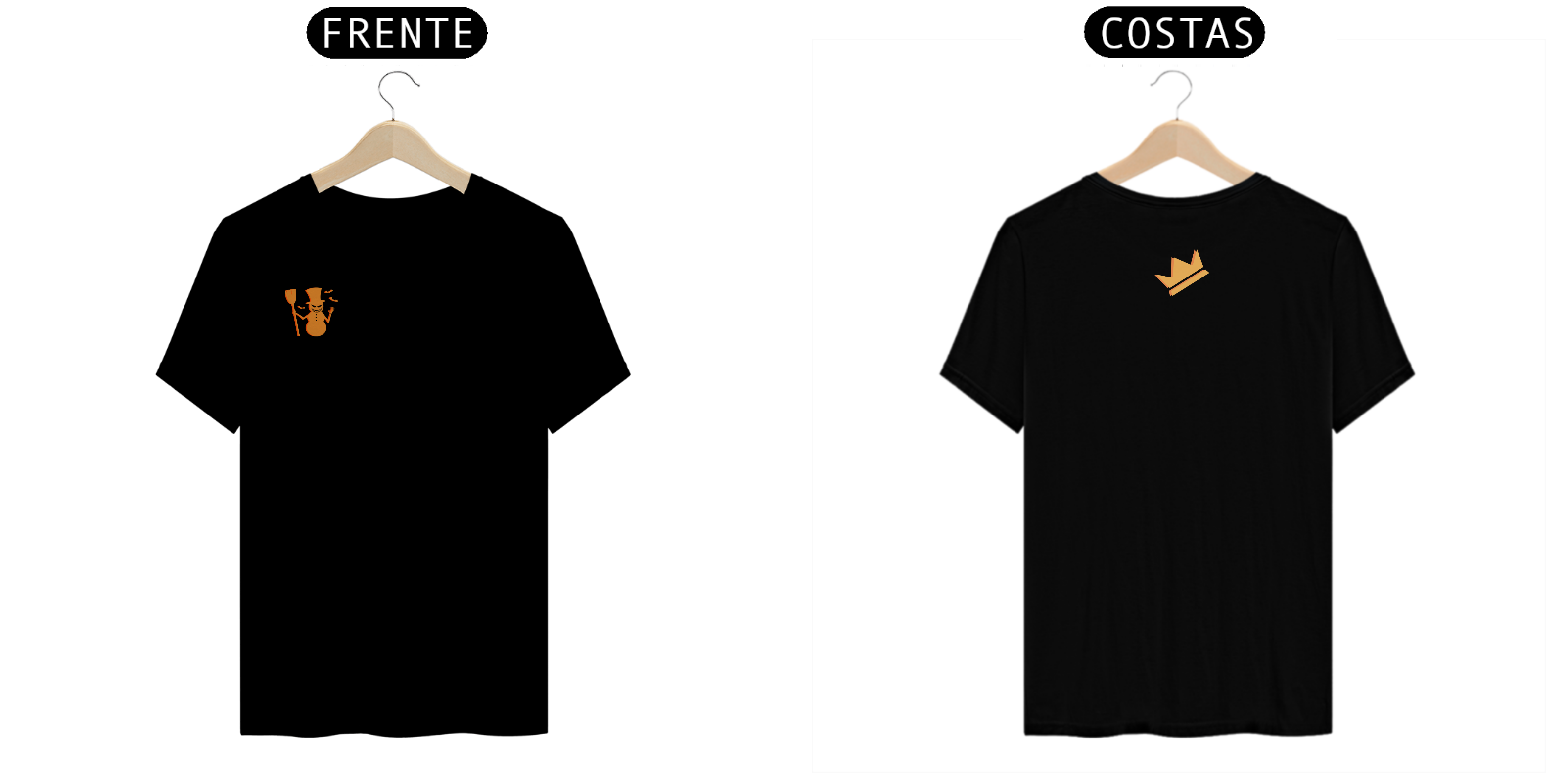 CAMISETA POLETO ORANGE MONSTER