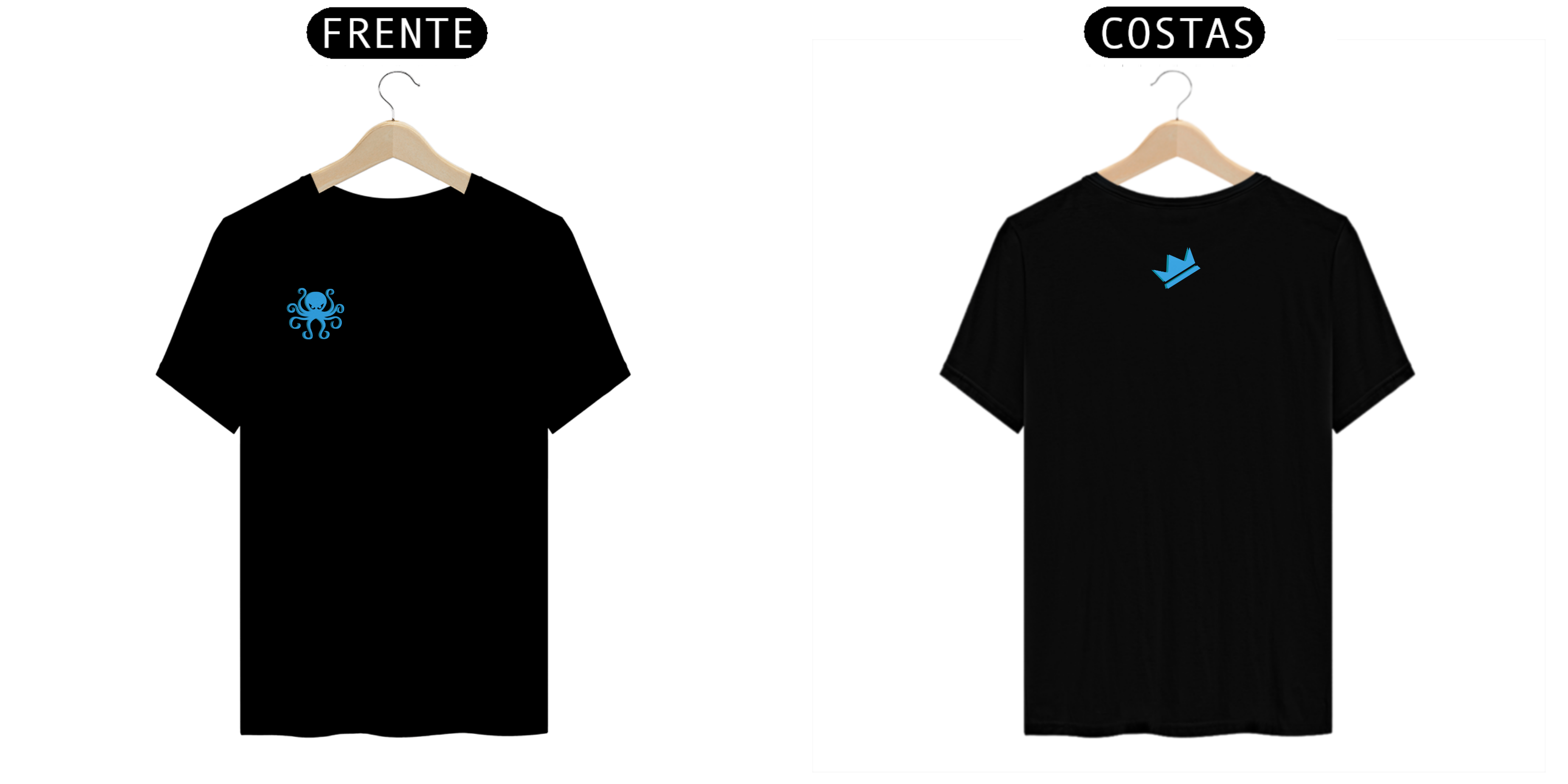 CAMISETA POLETO BLUE MONSTER