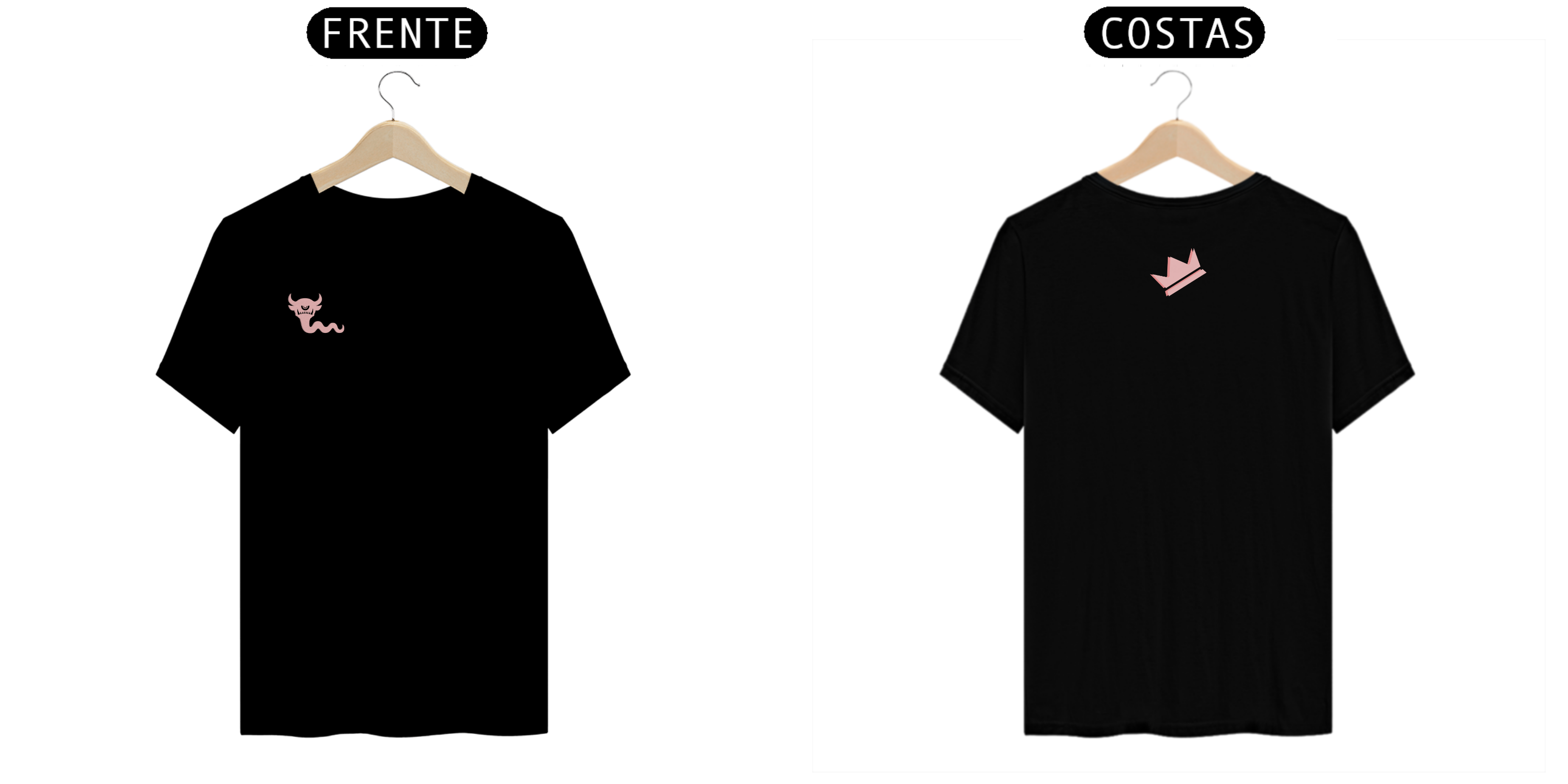 CAMISETA POLETO PINK MONSTER