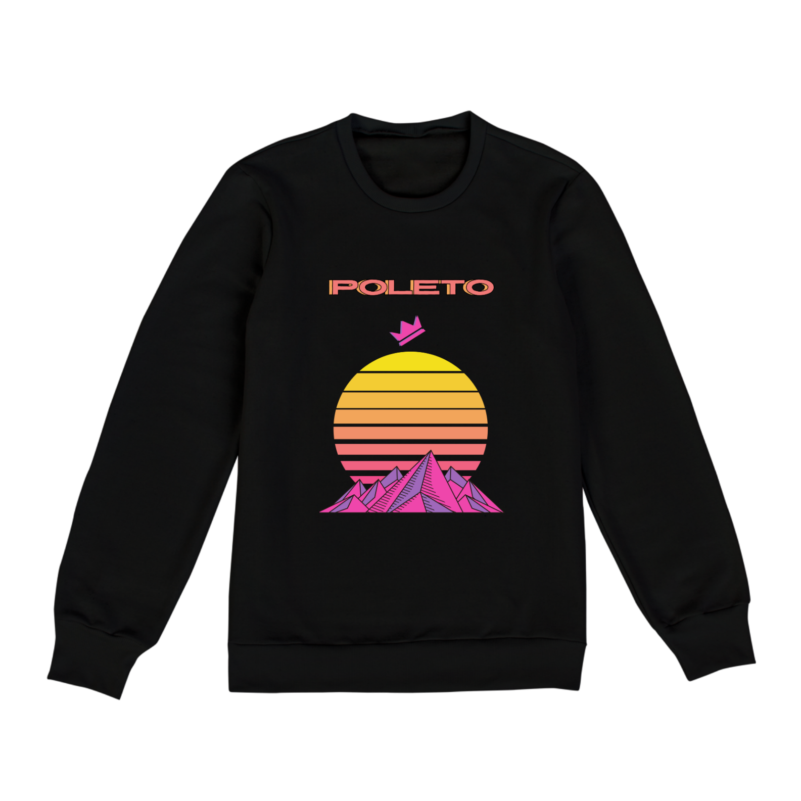 MOLETOM POLETO RETRO SUNRISE