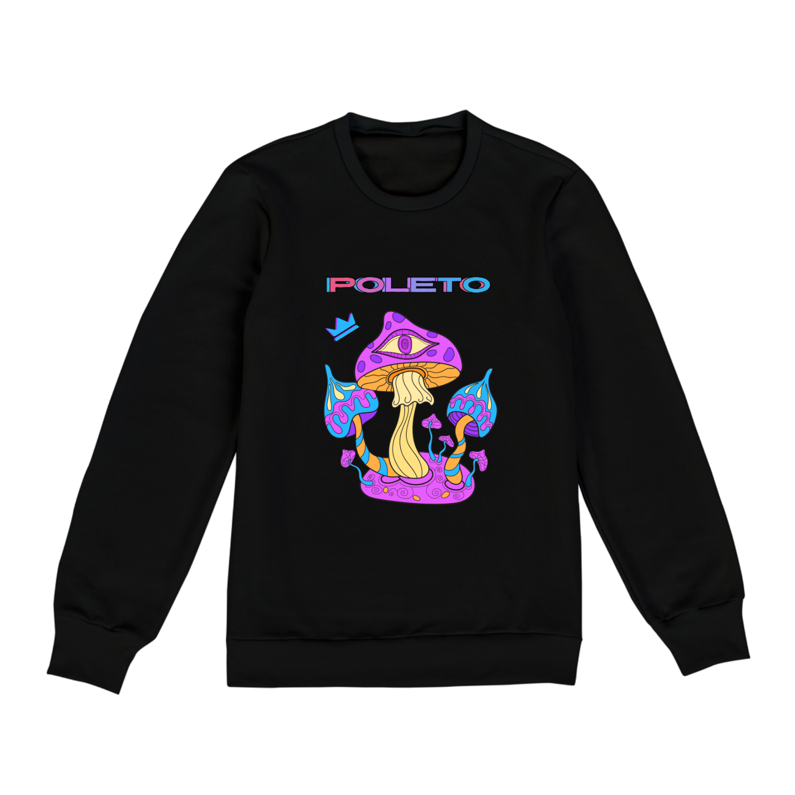 MOLETOM POLETO RETRO MUSHROOM