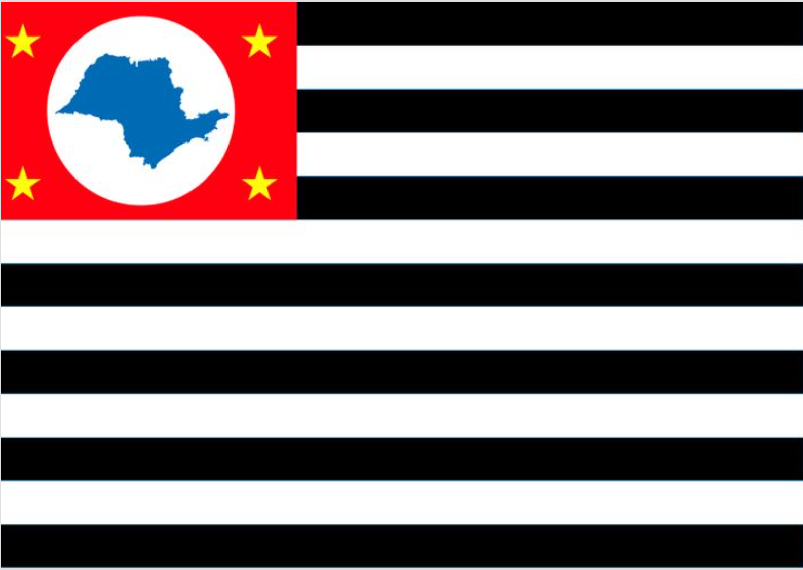 Pôster Bandeira SP