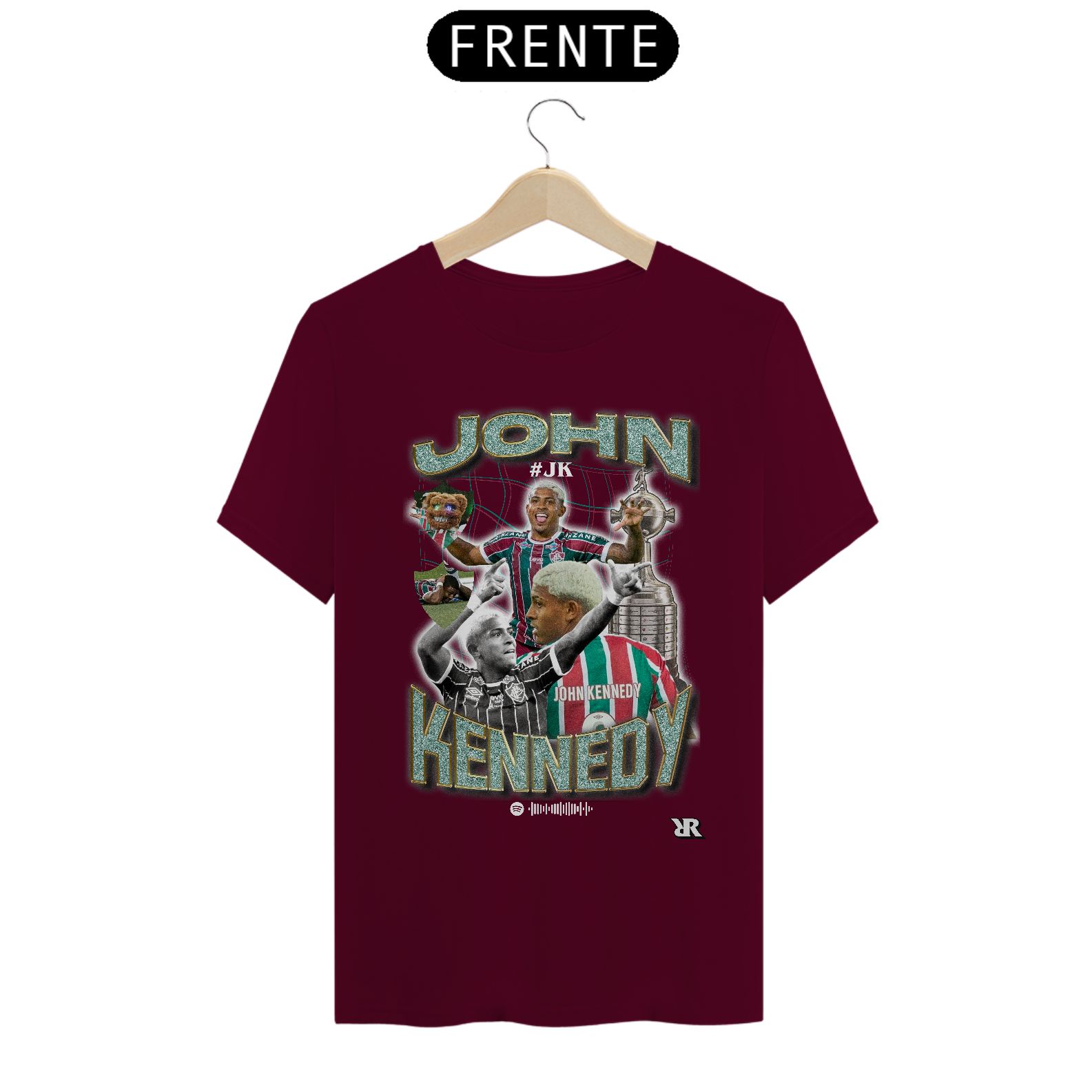 John Kennedy [JK] - Vinho - Retro Style